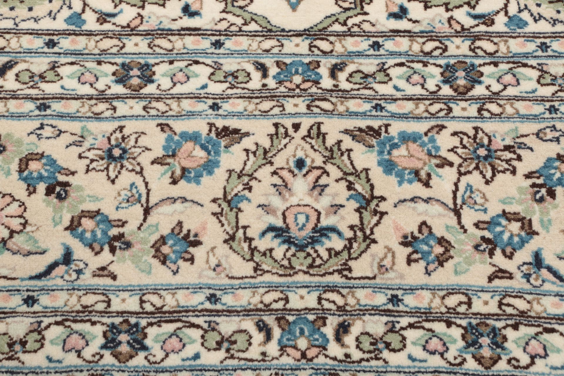 Handgeknüpfter Kashan Perserteppich, 250 × 345 cm, Wolle