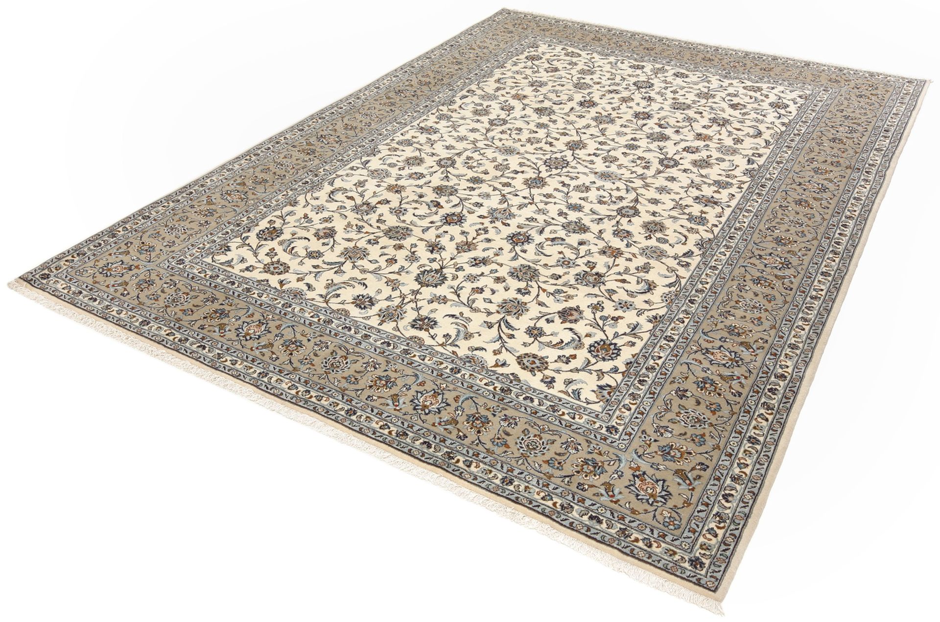 Kashan Perserteppich aus Iran, 254 × 353 cm