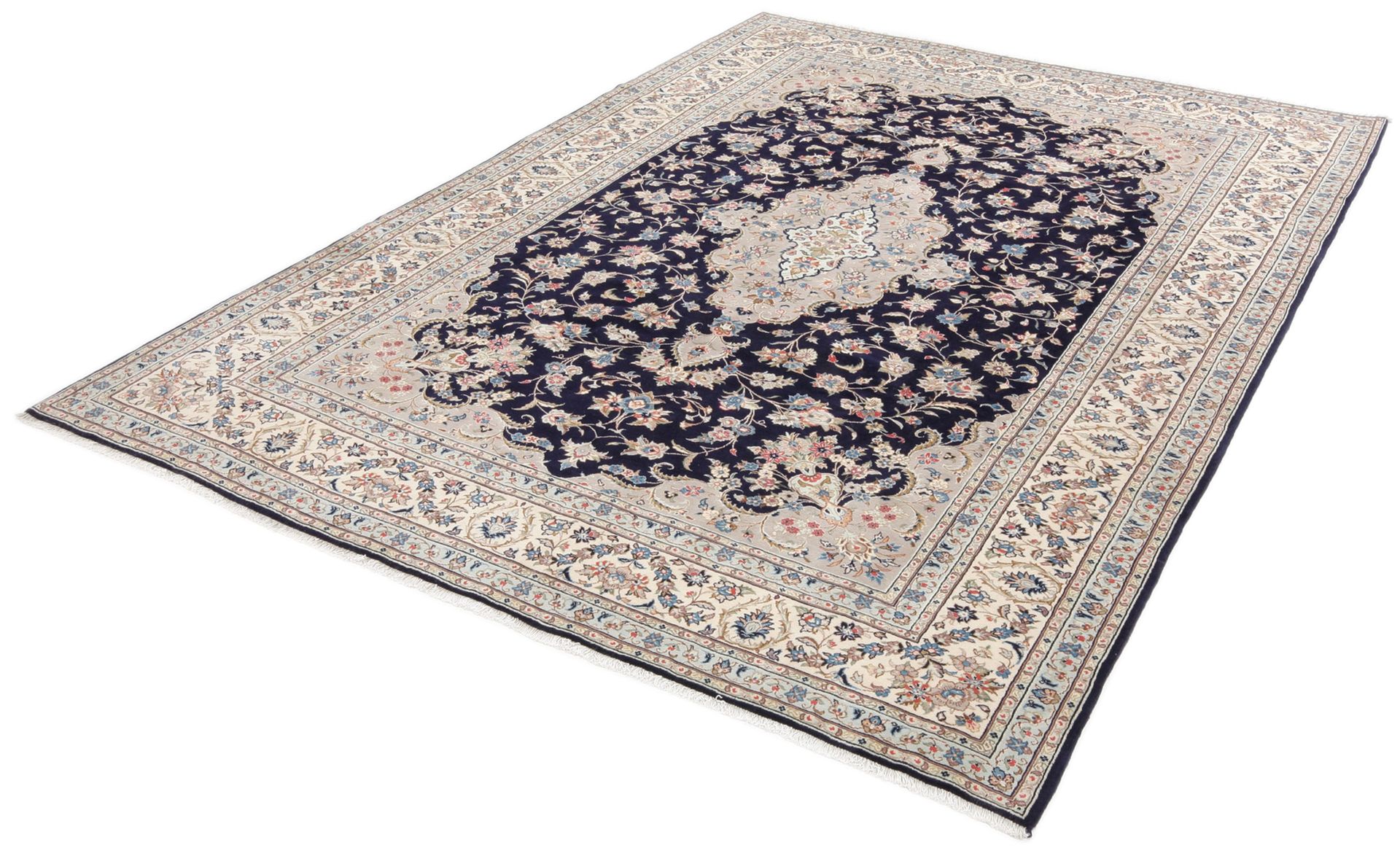 Kashan Perserteppich aus Iran, 250 × 345 cm