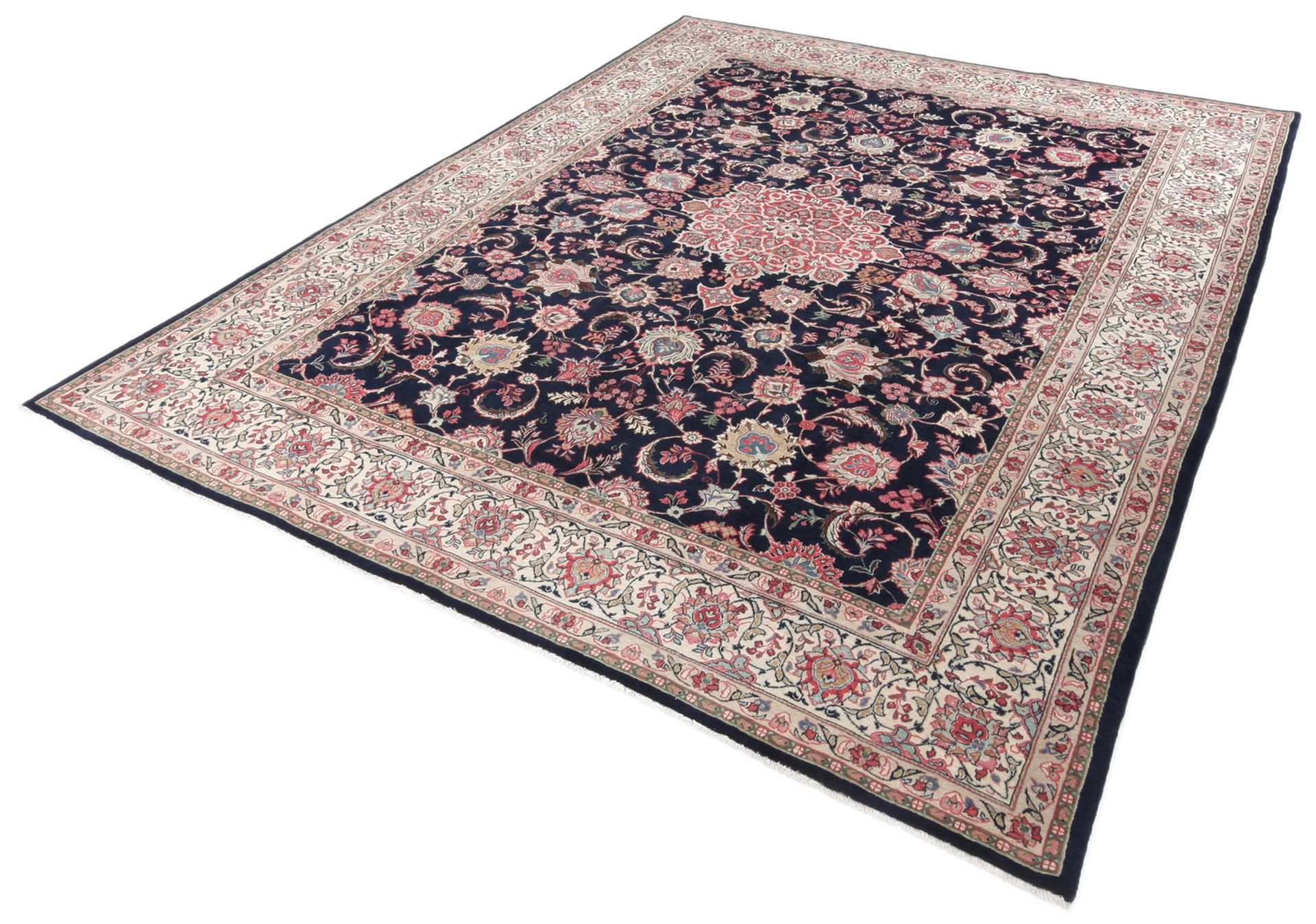 Handgeknüpfter Sarough Perserteppich 270 × 370 cm