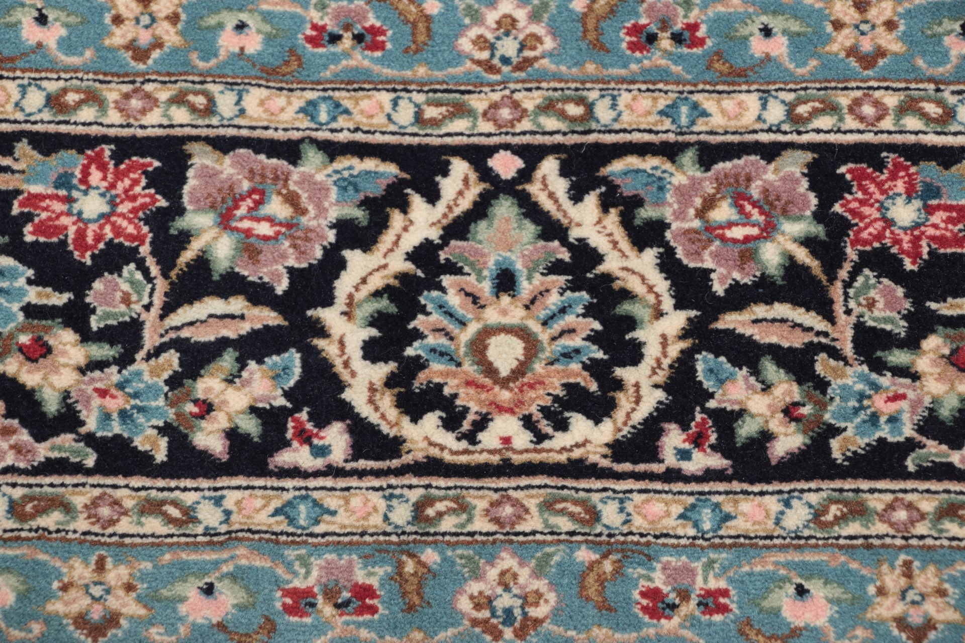 Kashan Perserteppich aus Iran, 252 × 348 cm