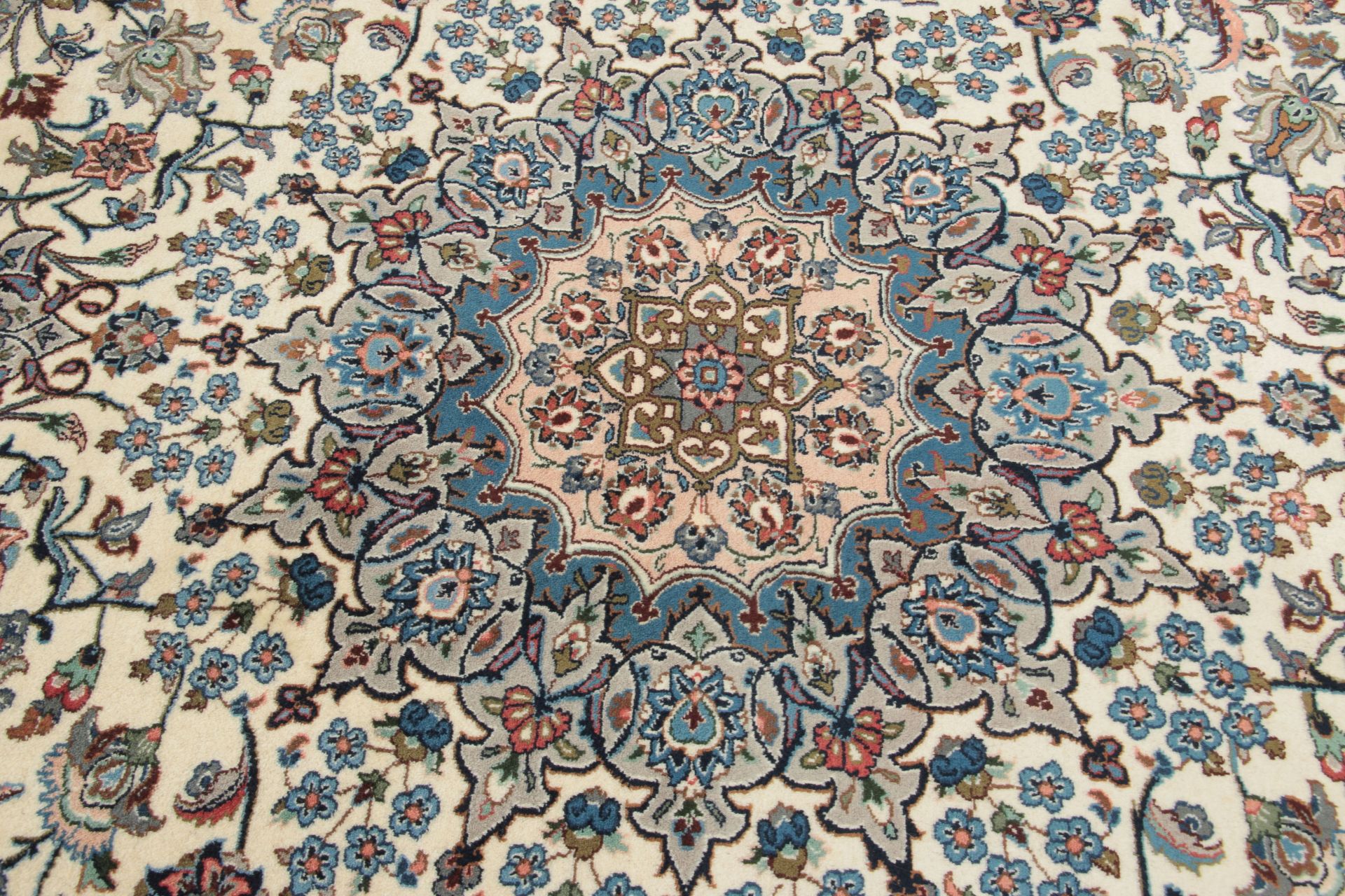 Kashan Perserteppich 248 × 332 cm aus Wolle, handgeknüpft
