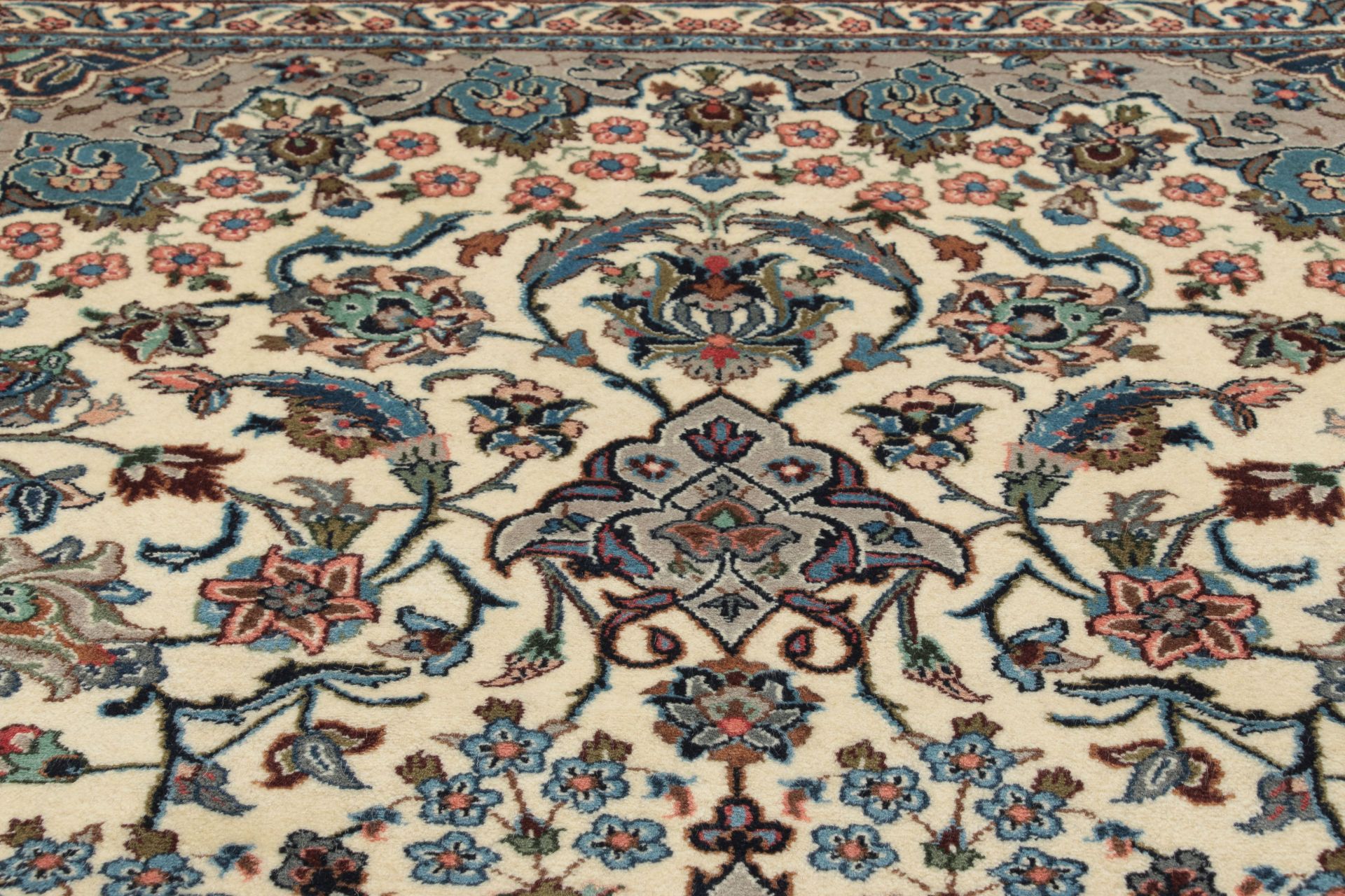 Kashan Perserteppich 248 × 332 cm aus Wolle, handgeknüpft