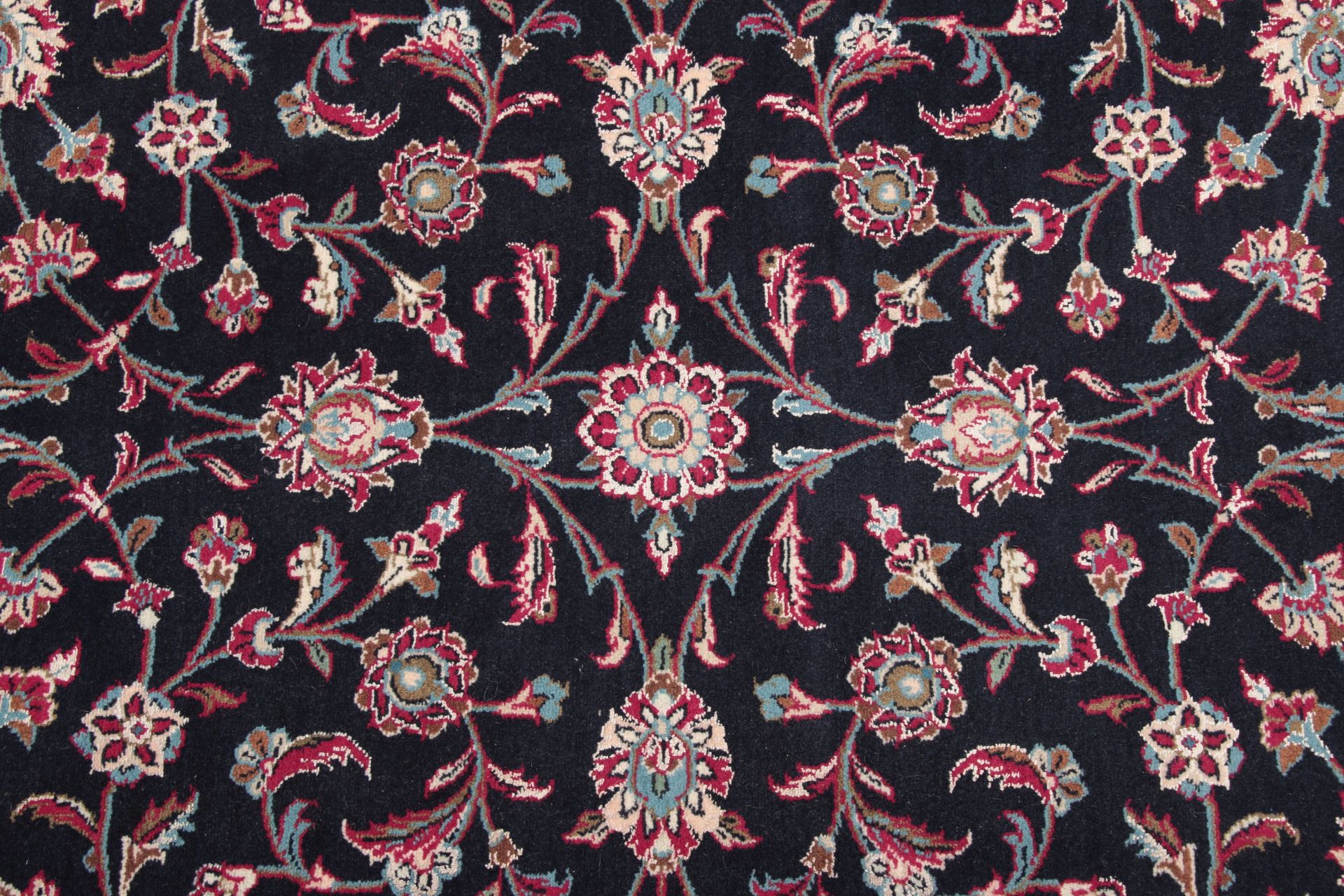 Handgeknüpfter Kashan Perserteppich 245 × 360 cm