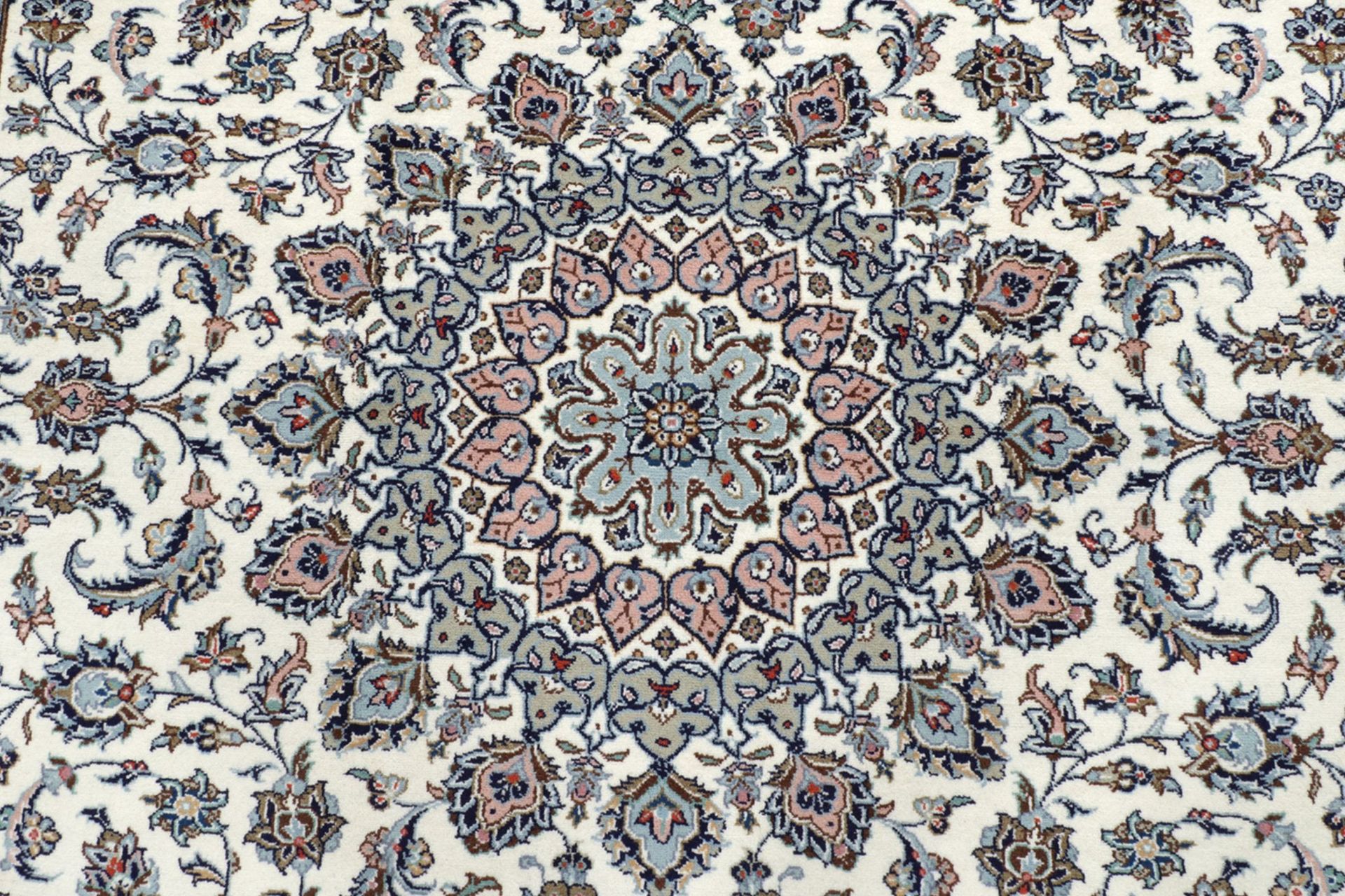 Kashan Perserteppich aus Iran, 246 × 358 cm