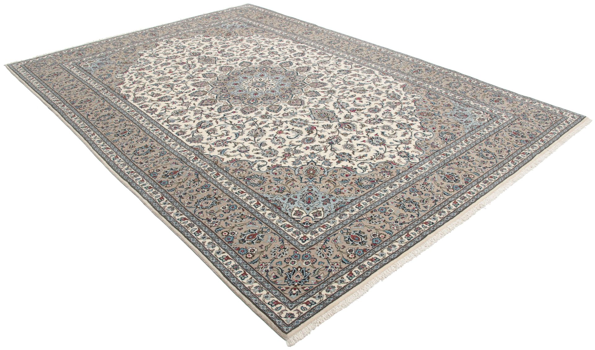 Kashan Perserteppich aus Iran, 245 × 355 cm