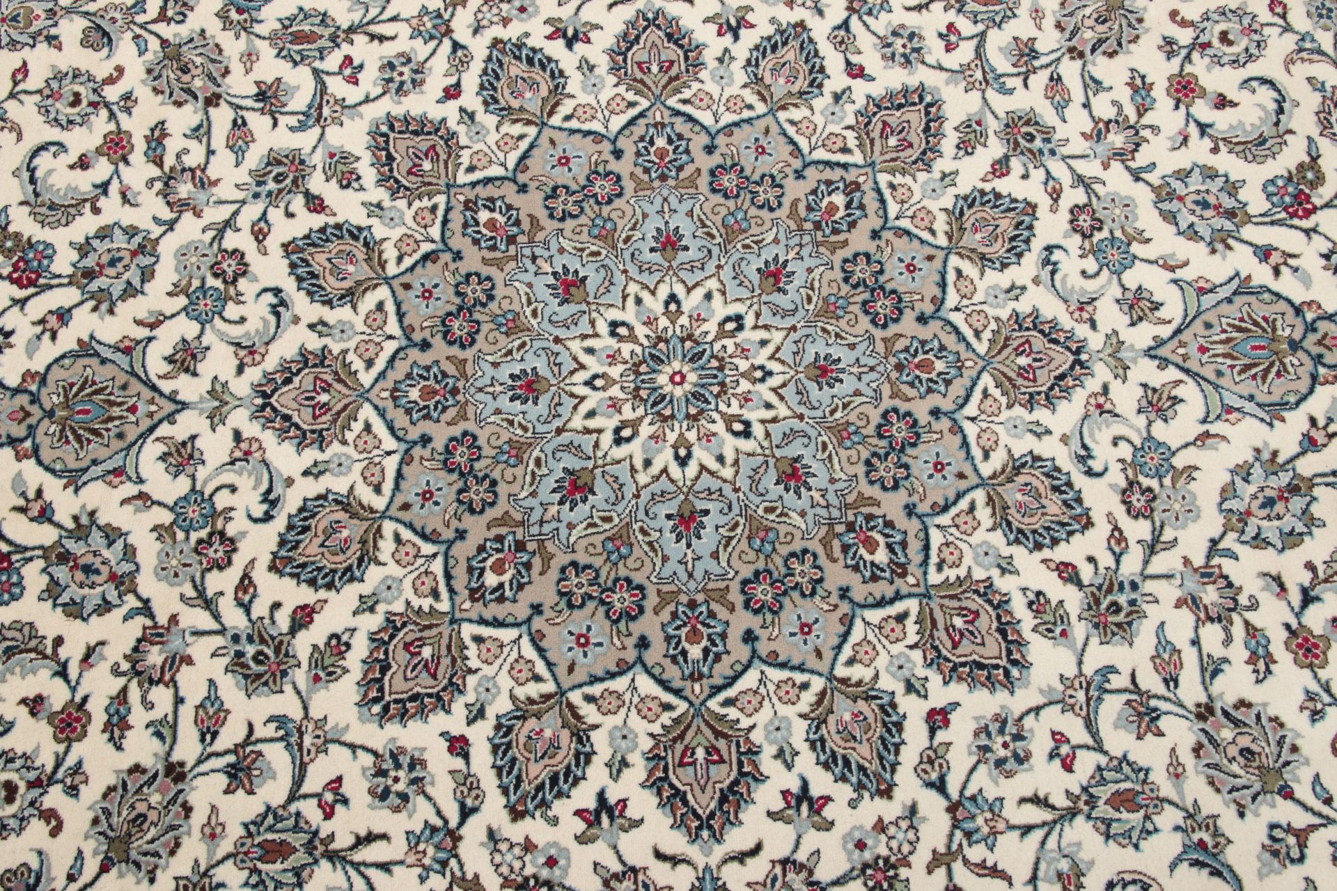 Kashan Perserteppich aus Iran, 245 × 355 cm