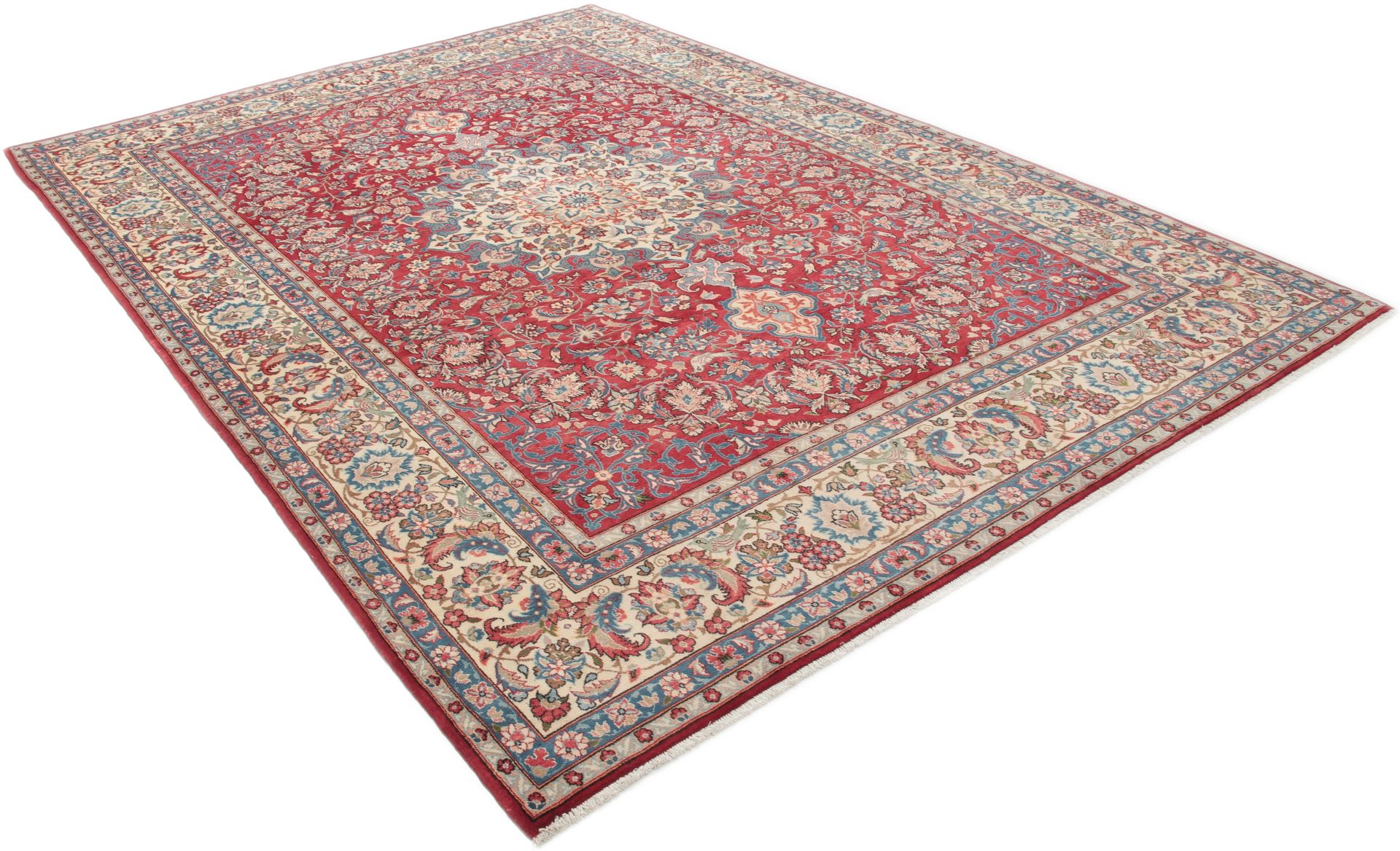 Handgeknüpfter Kashan Perserteppich 250 × 357 cm