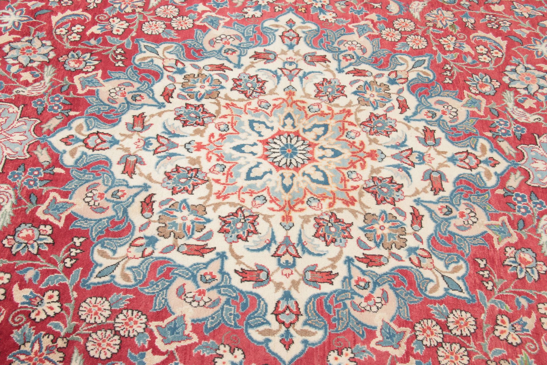 Handgeknüpfter Kashan Perserteppich 250 × 357 cm