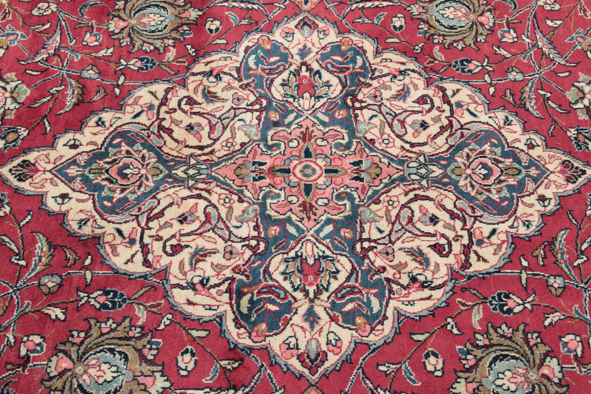 Handgeknüpfter Sarough Perserteppich, 270 × 375 cm, Wolle