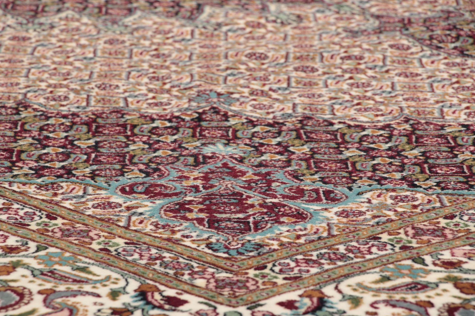 perserteppich-moud-254-x-345-cm-schurwolle-handgeknupft-floral-4 Moud Perserteppich 254 × 345 cm aus Wolle, handgeknüpft