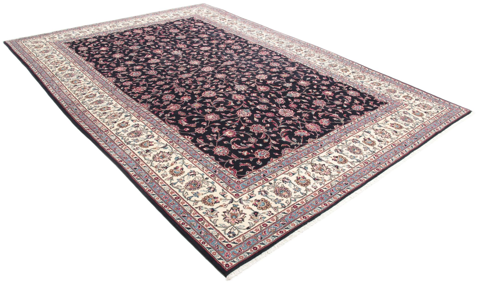 Kashan Perserteppich aus Iran, 250 × 353 cm