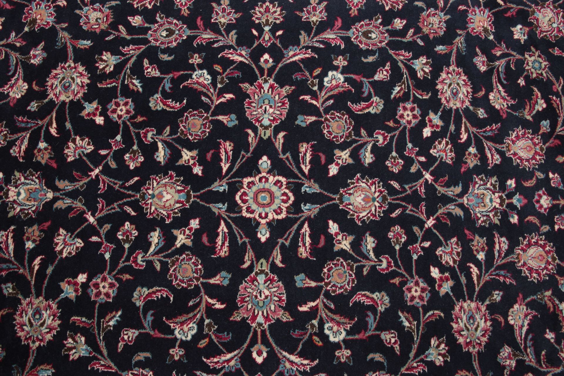 Kashan Perserteppich 249 × 348 cm aus Wolle, handgeknüpft
