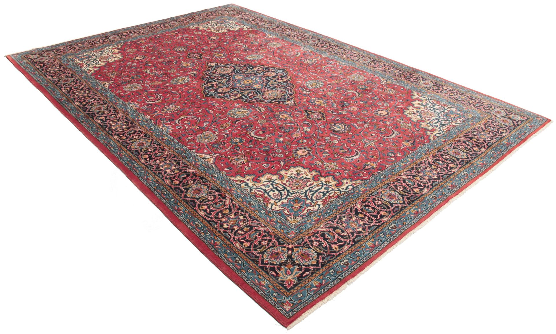 Sarough Perserteppich 245 × 350 cm aus Wolle, handgeknüpft