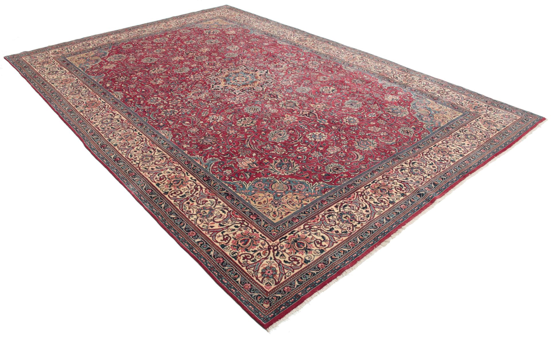 Sarough Perserteppich 250 × 360 cm aus Wolle, handgeknüpft