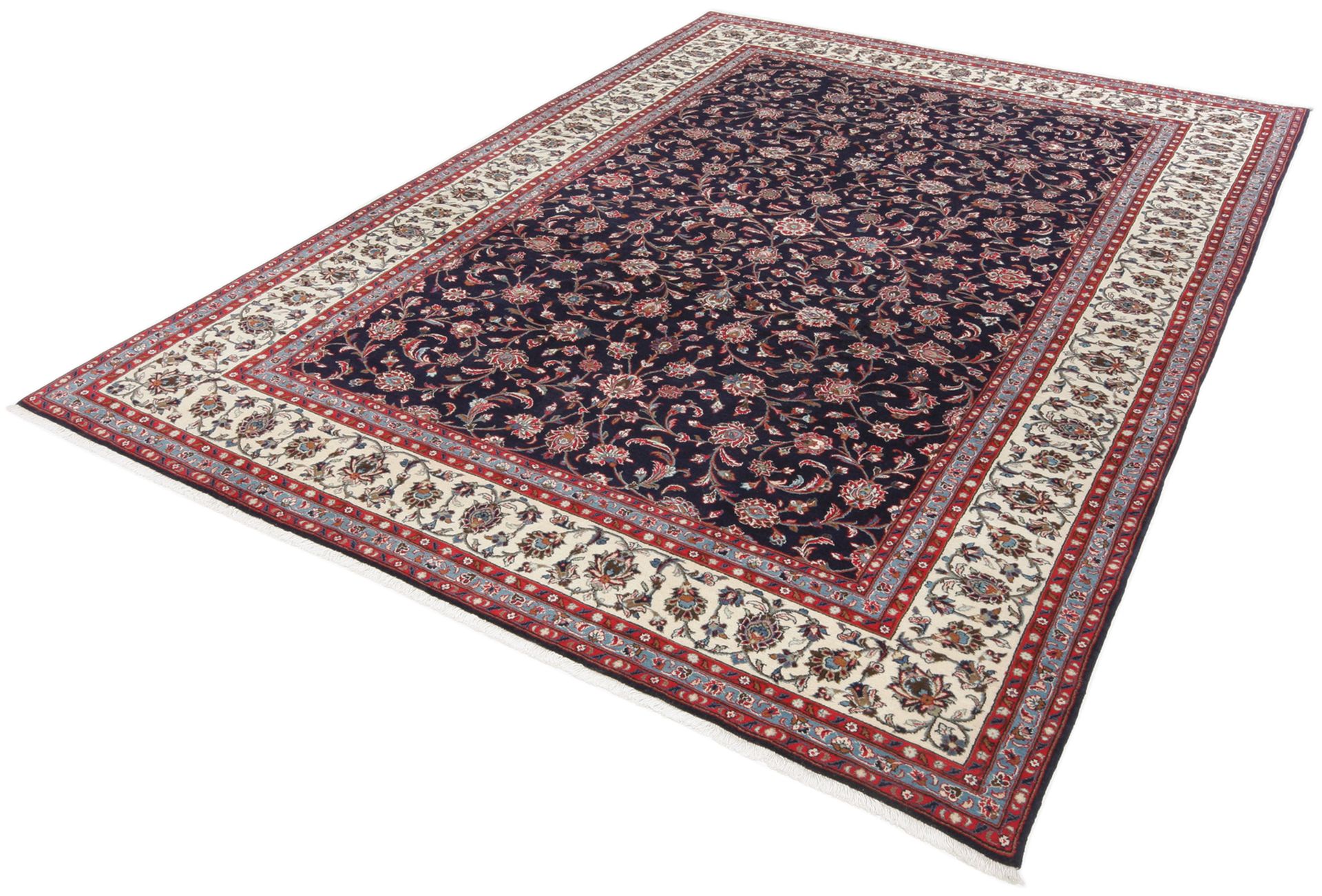Kashan Perserteppich aus Iran, 248 × 352 cm