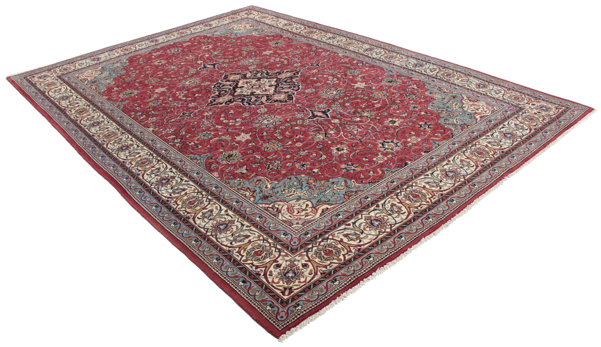 Sarough Perserteppich 258 × 358 cm aus Wolle, handgeknüpft