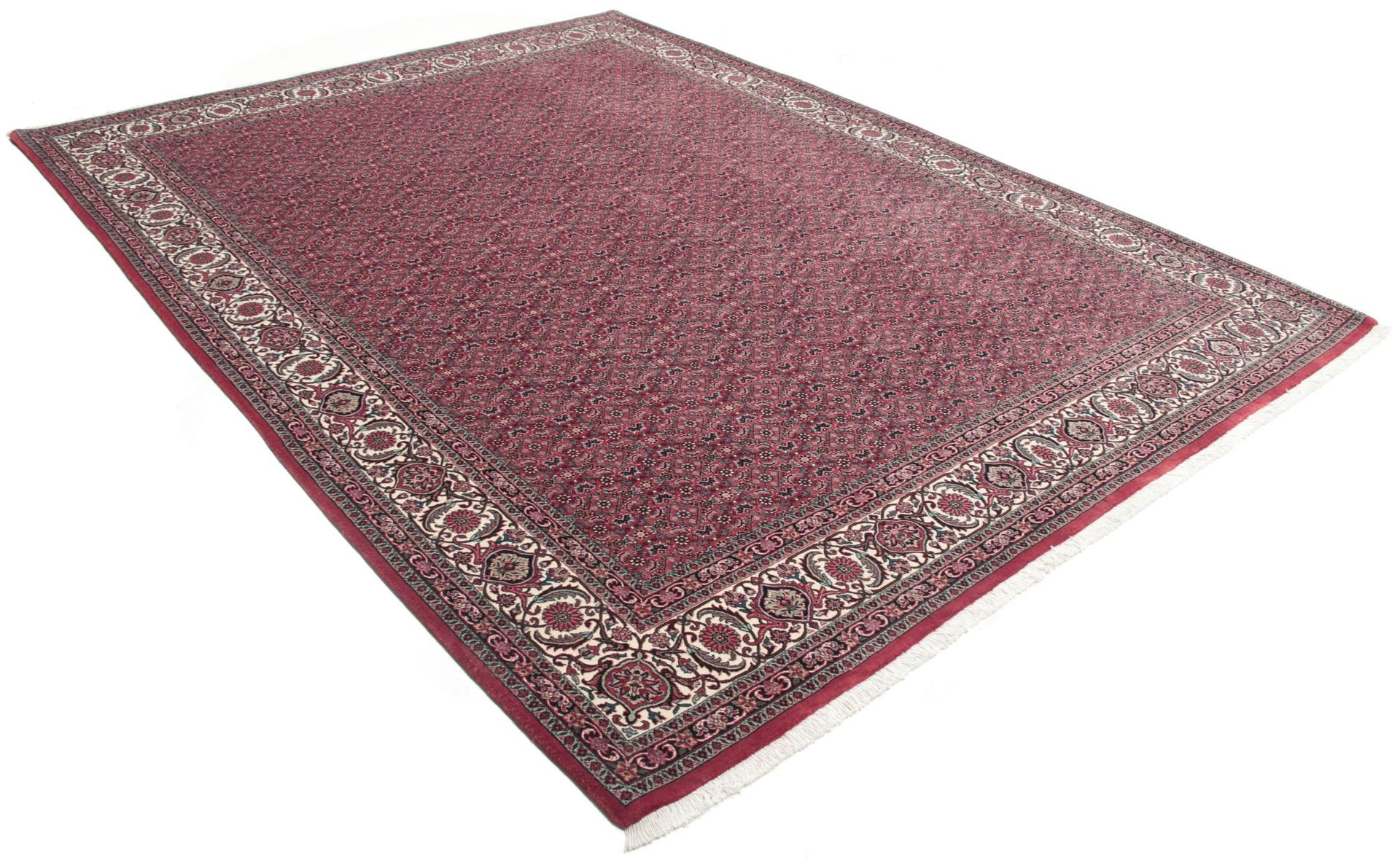 Handgeknüpfter Bijar Perserteppich, 258 × 343 cm, Wolle & Seide