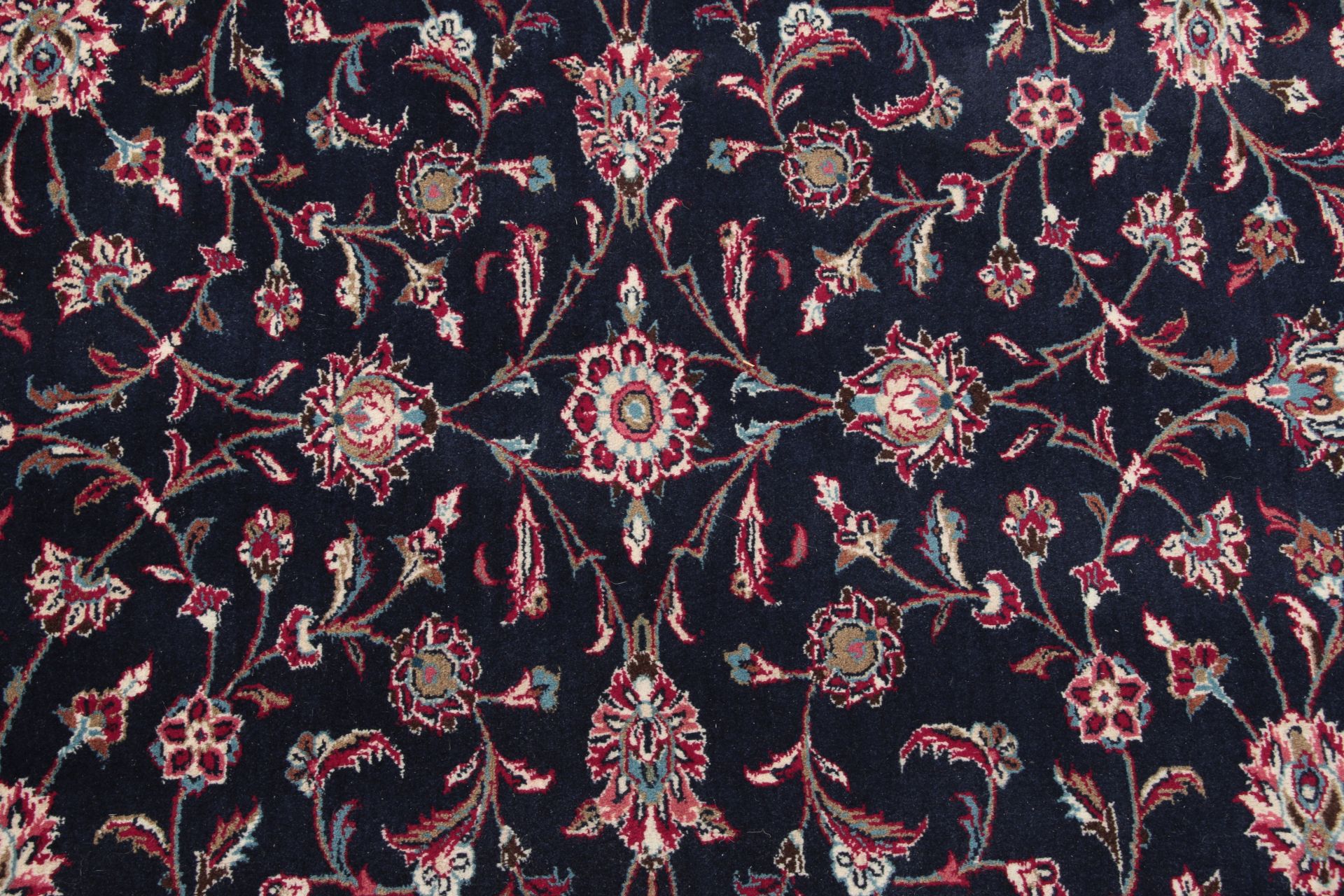 Handgeknüpfter Kashan Perserteppich 248 × 349 cm