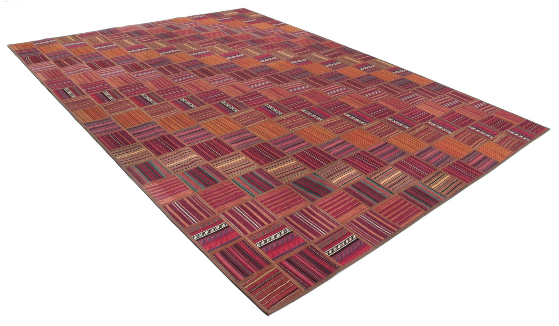 Kelim Perserteppich aus Iran, 253 × 350 cm