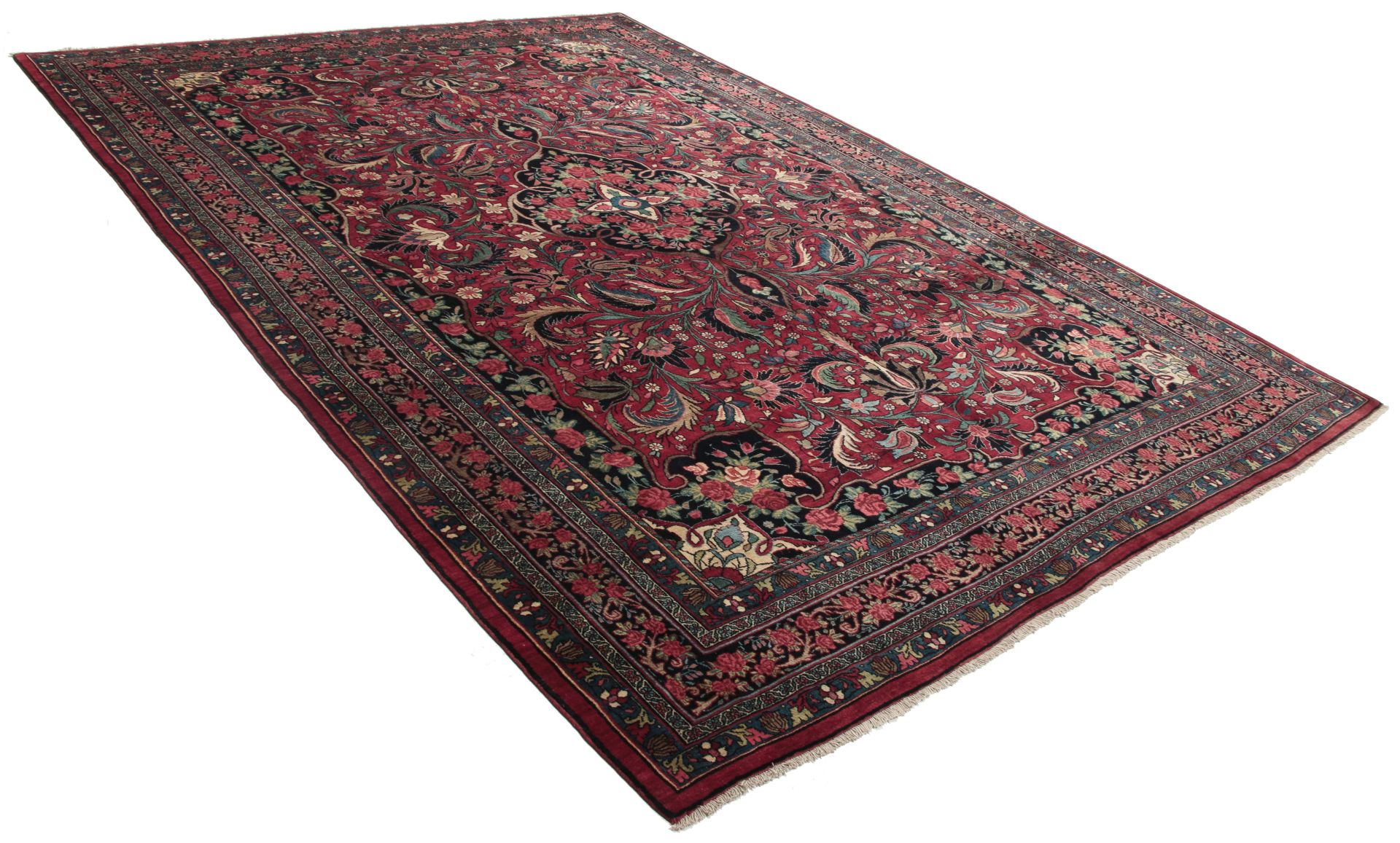 Handgeknüpfter Bijar Perserteppich 265 × 370 cm