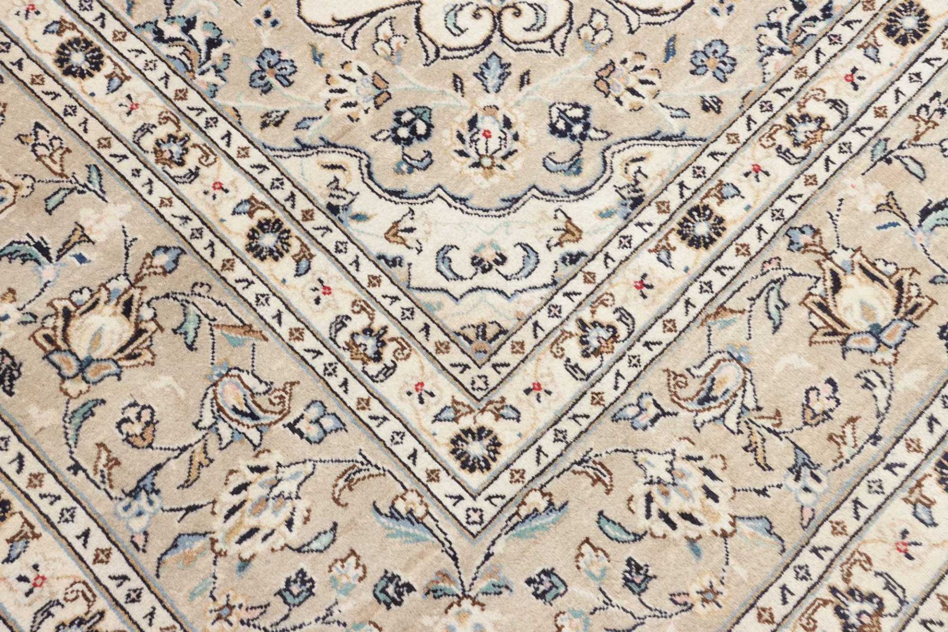 Handgeknüpfter Kashan Perserteppich, 244 × 344 cm, Wolle