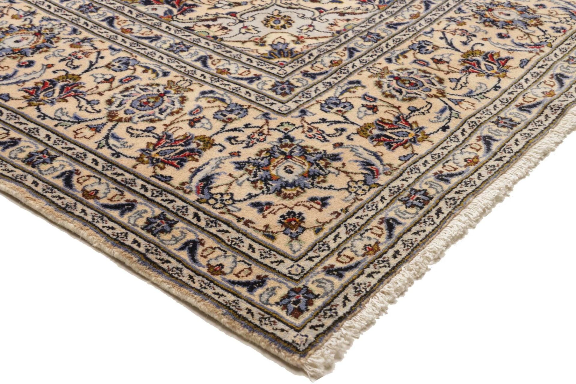 Handgeknüpfter Kashan Perserteppich 248 × 341 cm