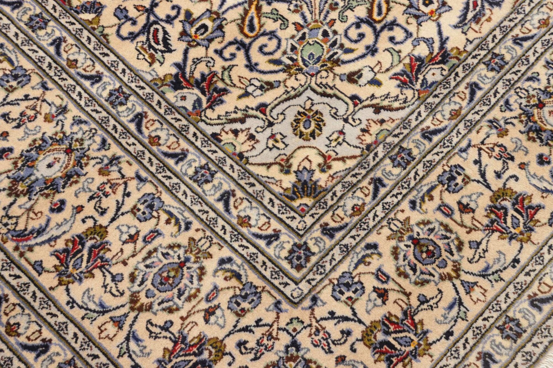 Handgeknüpfter Kashan Perserteppich 248 × 341 cm