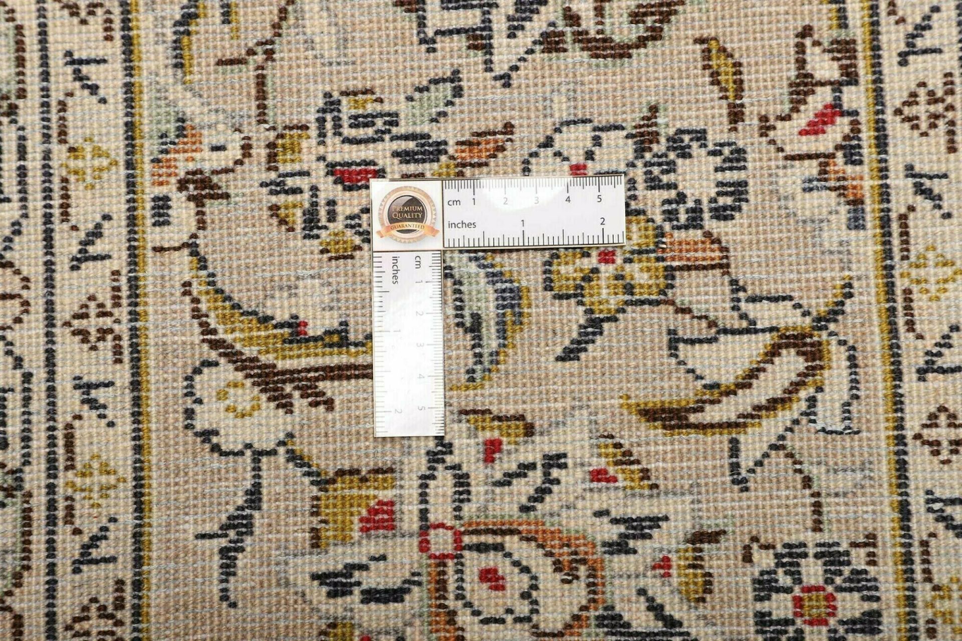 Handgeknüpfter Kashan Perserteppich 241 × 339 cm
