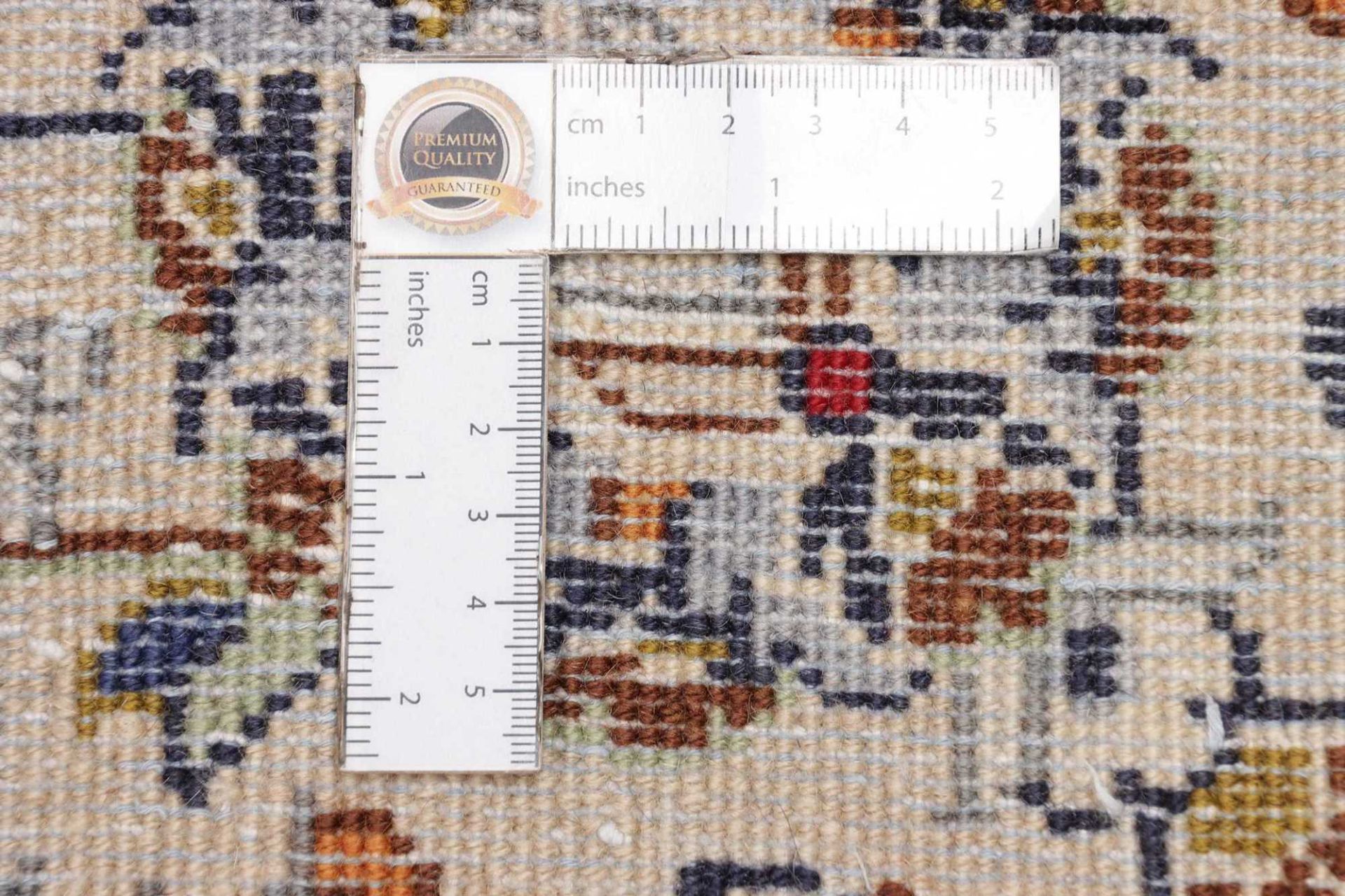 Kashan Perserteppich 239 × 355 cm aus Wolle, handgeknüpft