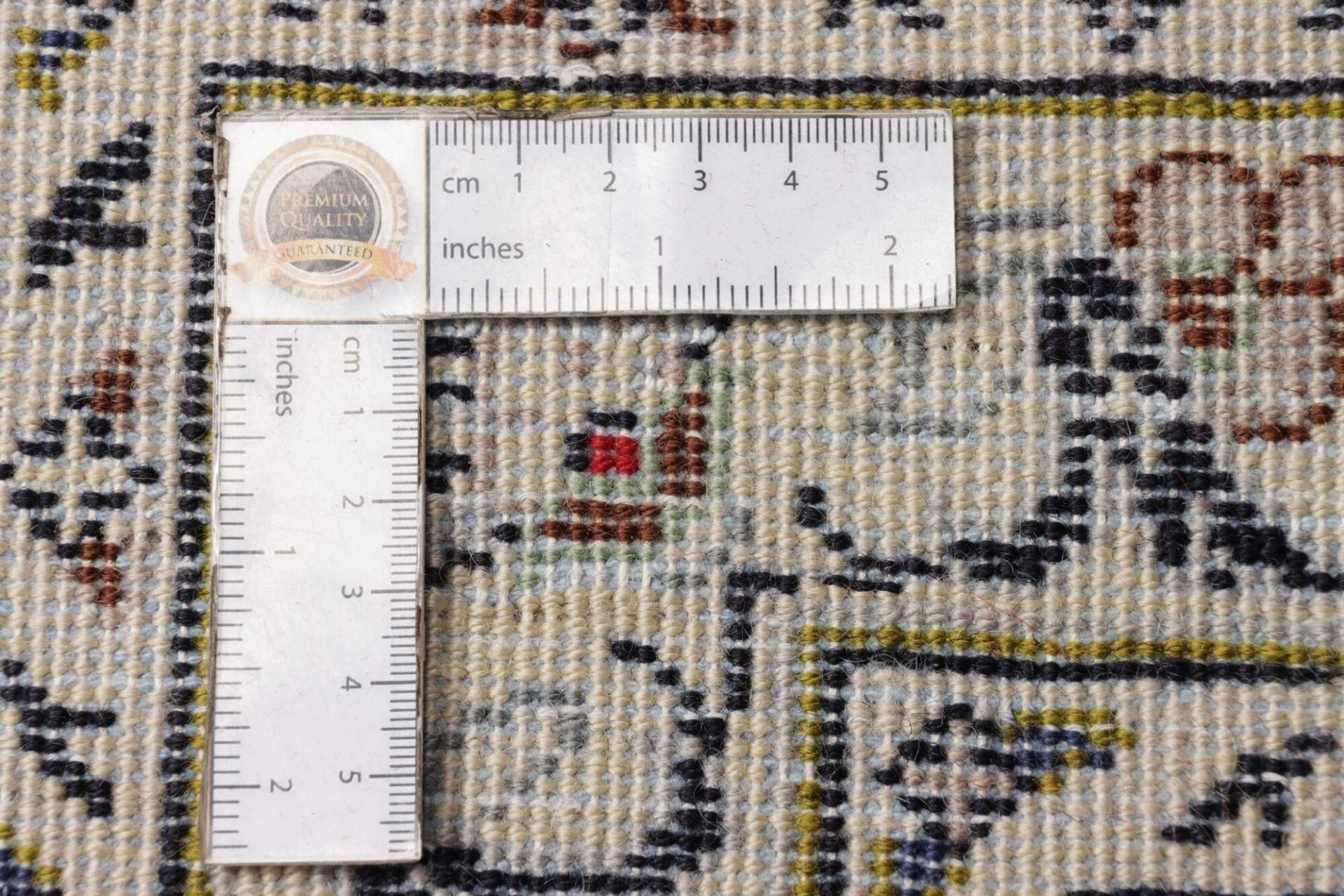 Handgeknüpfter Kashan Perserteppich, 236 × 342 cm, Wolle