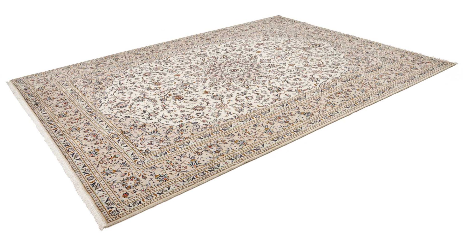 Handgeknüpfter Kashan Perserteppich 247 × 334 cm