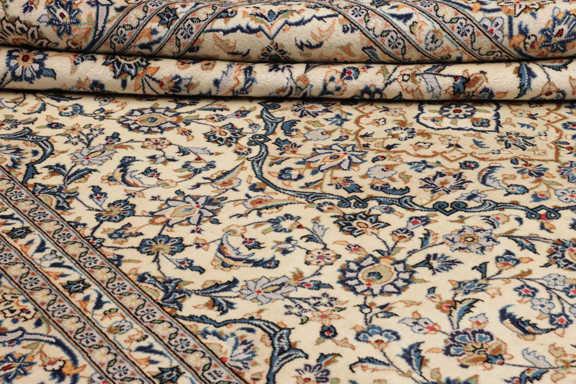 Kashan Perserteppich aus Iran, 247 × 349 cm