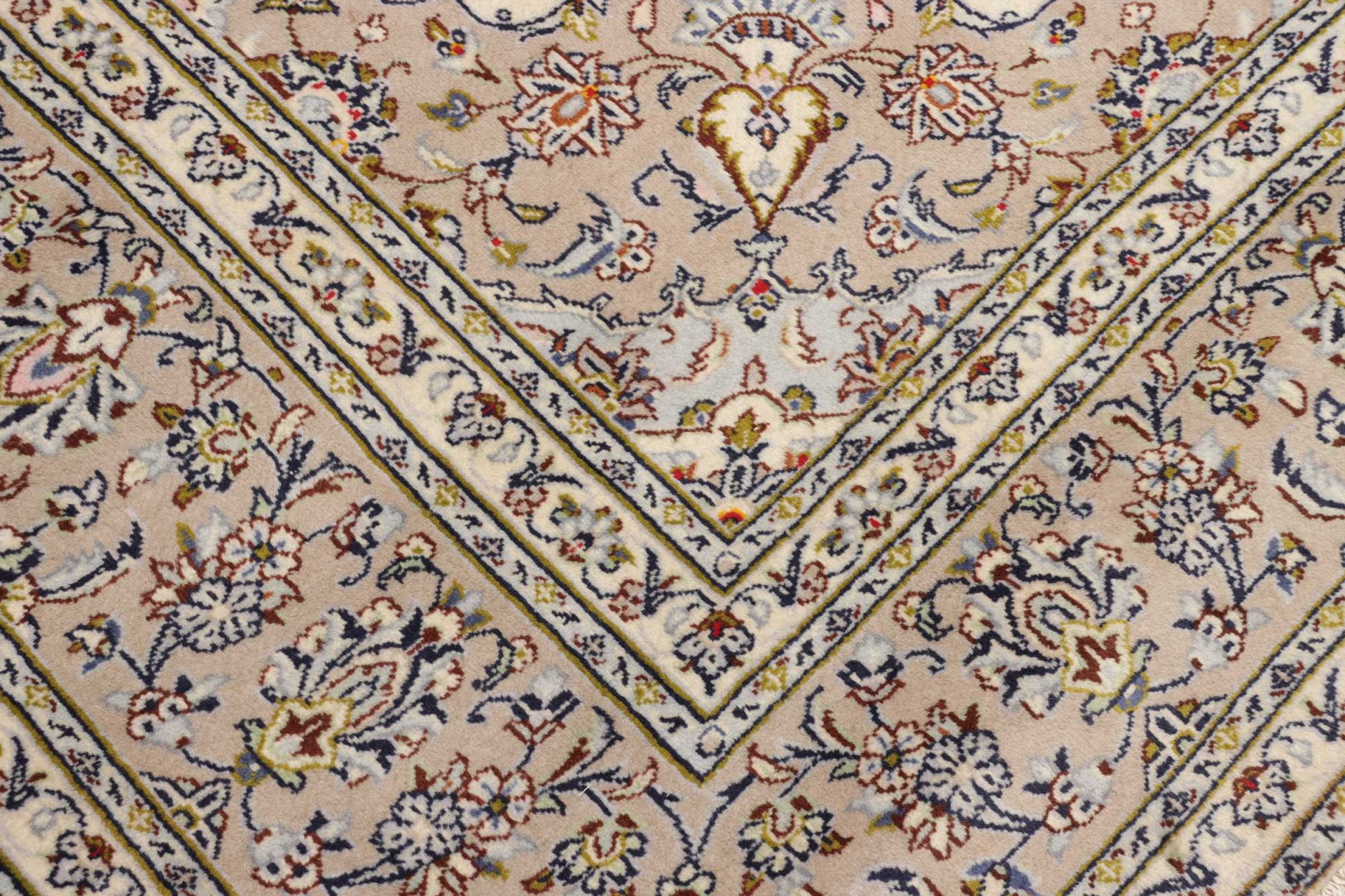 Handgeknüpfter Kashan Perserteppich, 246 × 339 cm, Wolle