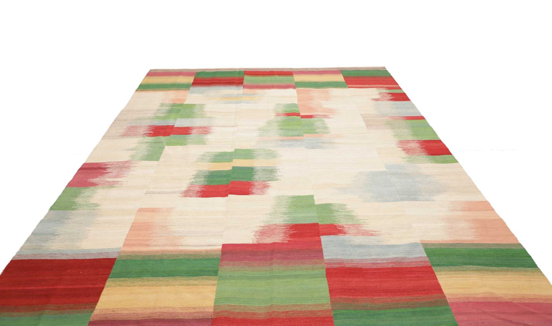 Handgewebter Kelim Perserteppich, 251 × 351 cm, Wolle
