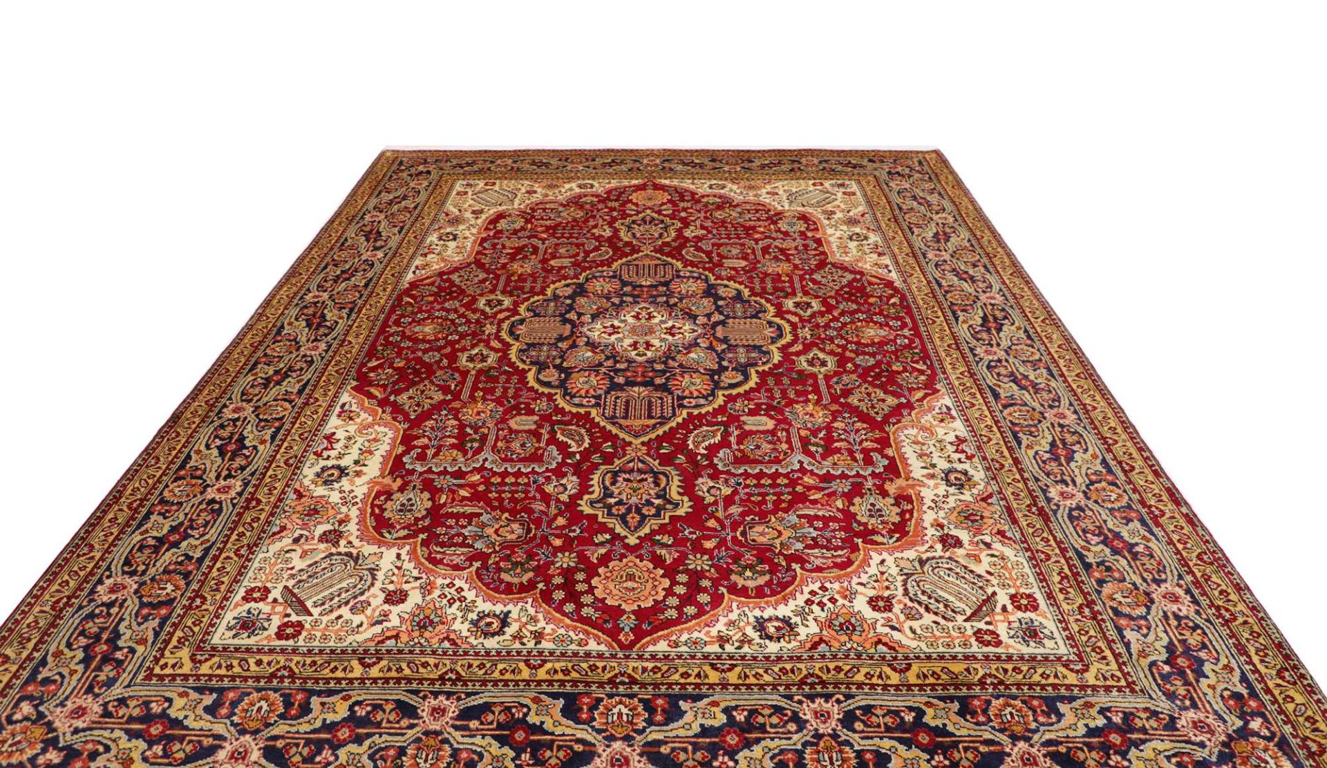 Täbriz Perserteppich aus Iran, 253 × 344 cm