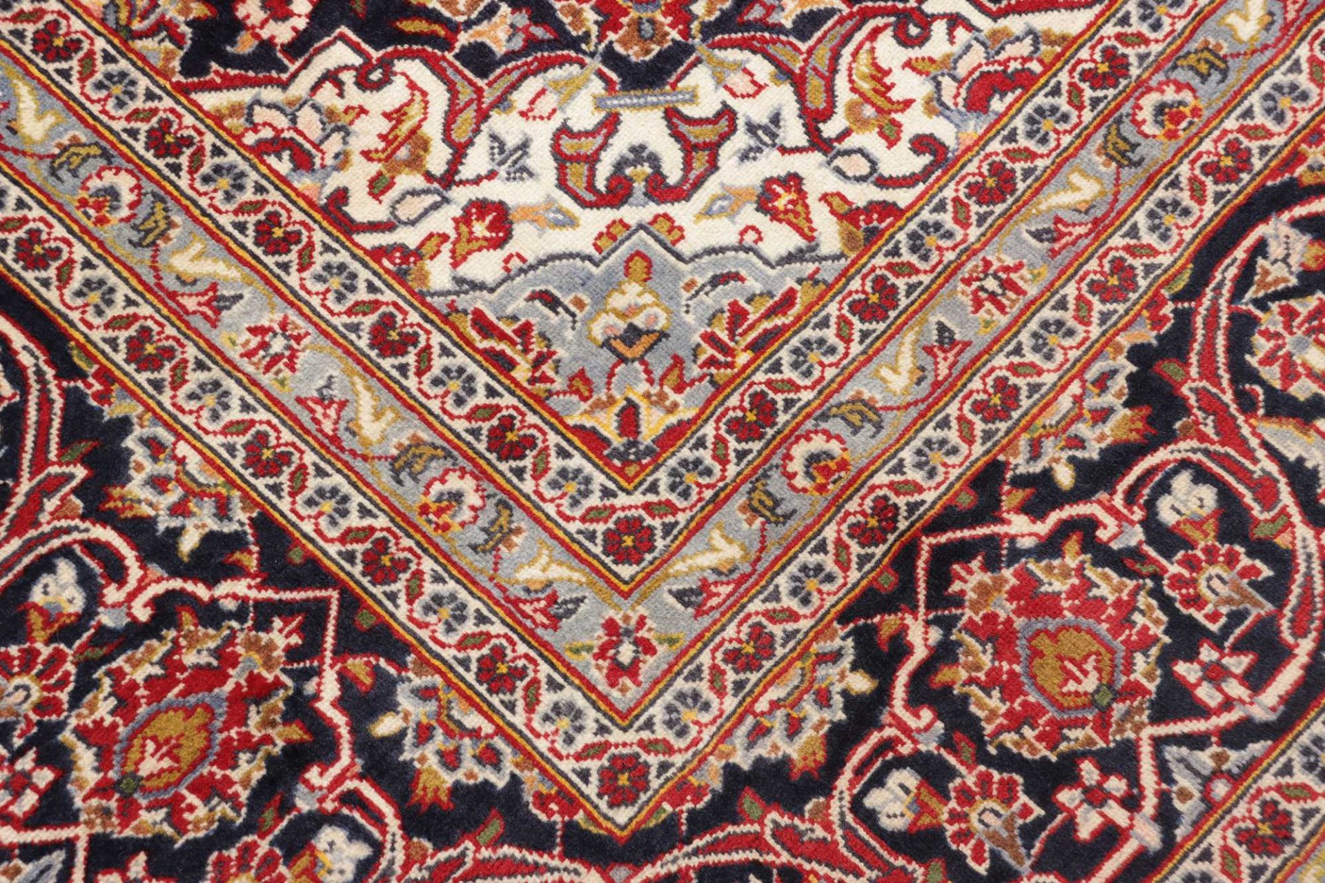 Handgeknüpfter Kashan Perserteppich, 245 × 354 cm, Wolle