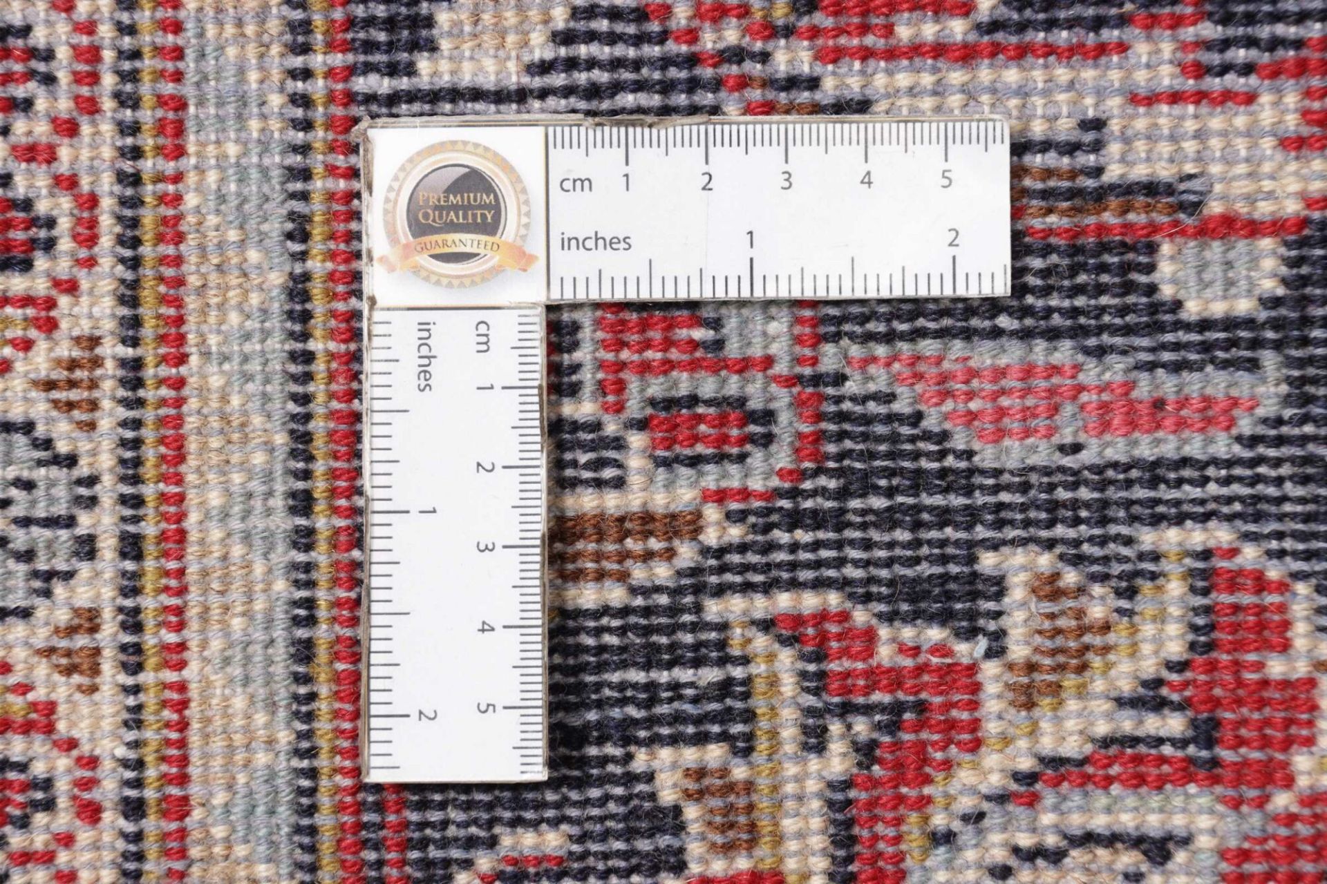 Kashan Perserteppich 241 × 351 cm aus Wolle, handgeknüpft