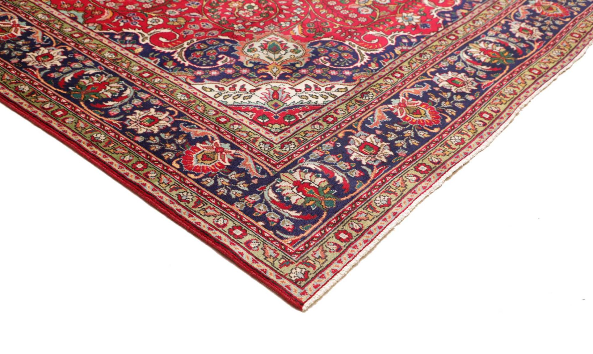 Täbriz Perserteppich 261 × 335 cm aus Wolle, handgeknüpft
