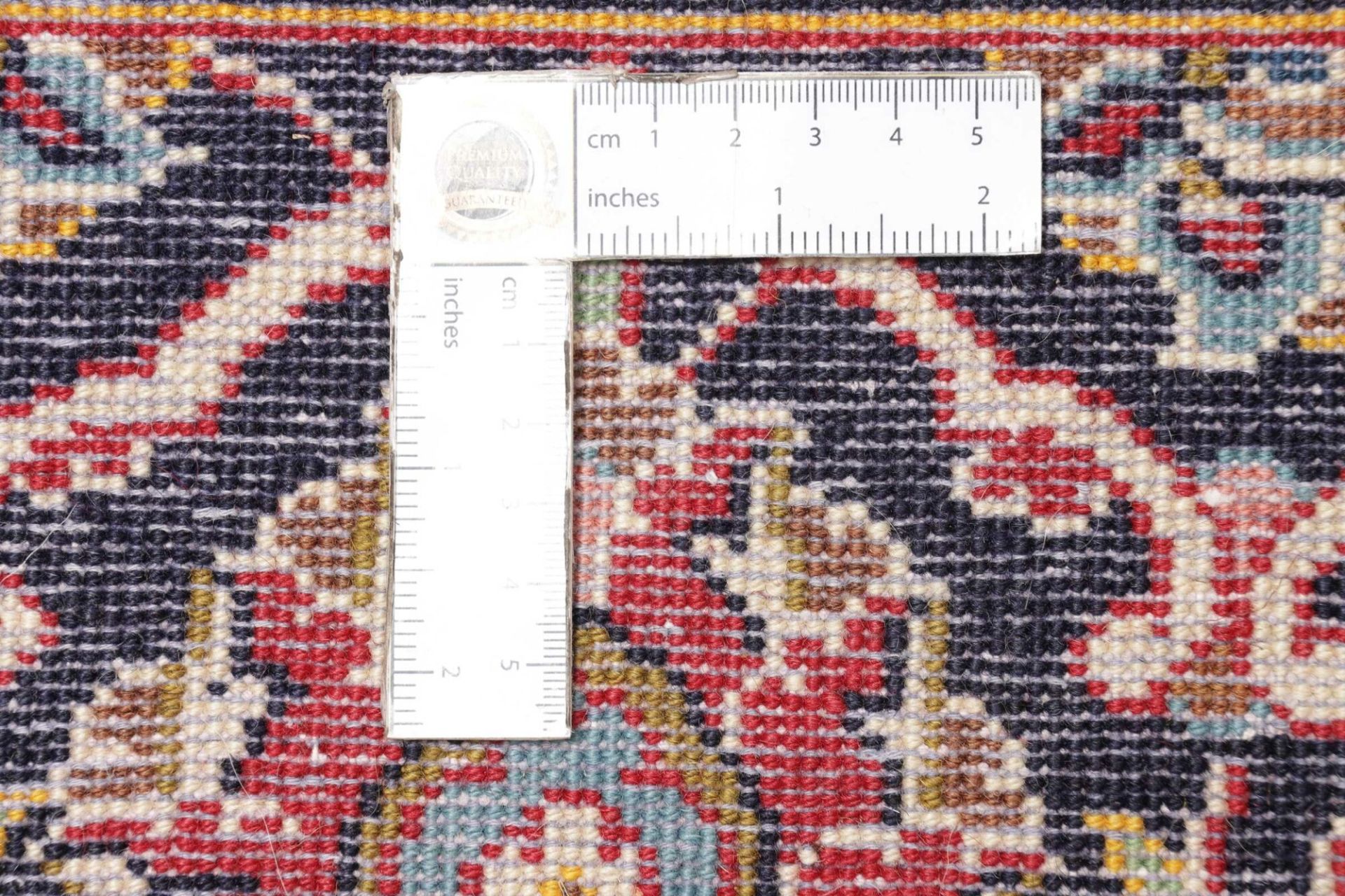 Handgeknüpfter Kashan Perserteppich, 247 × 362 cm, Wolle