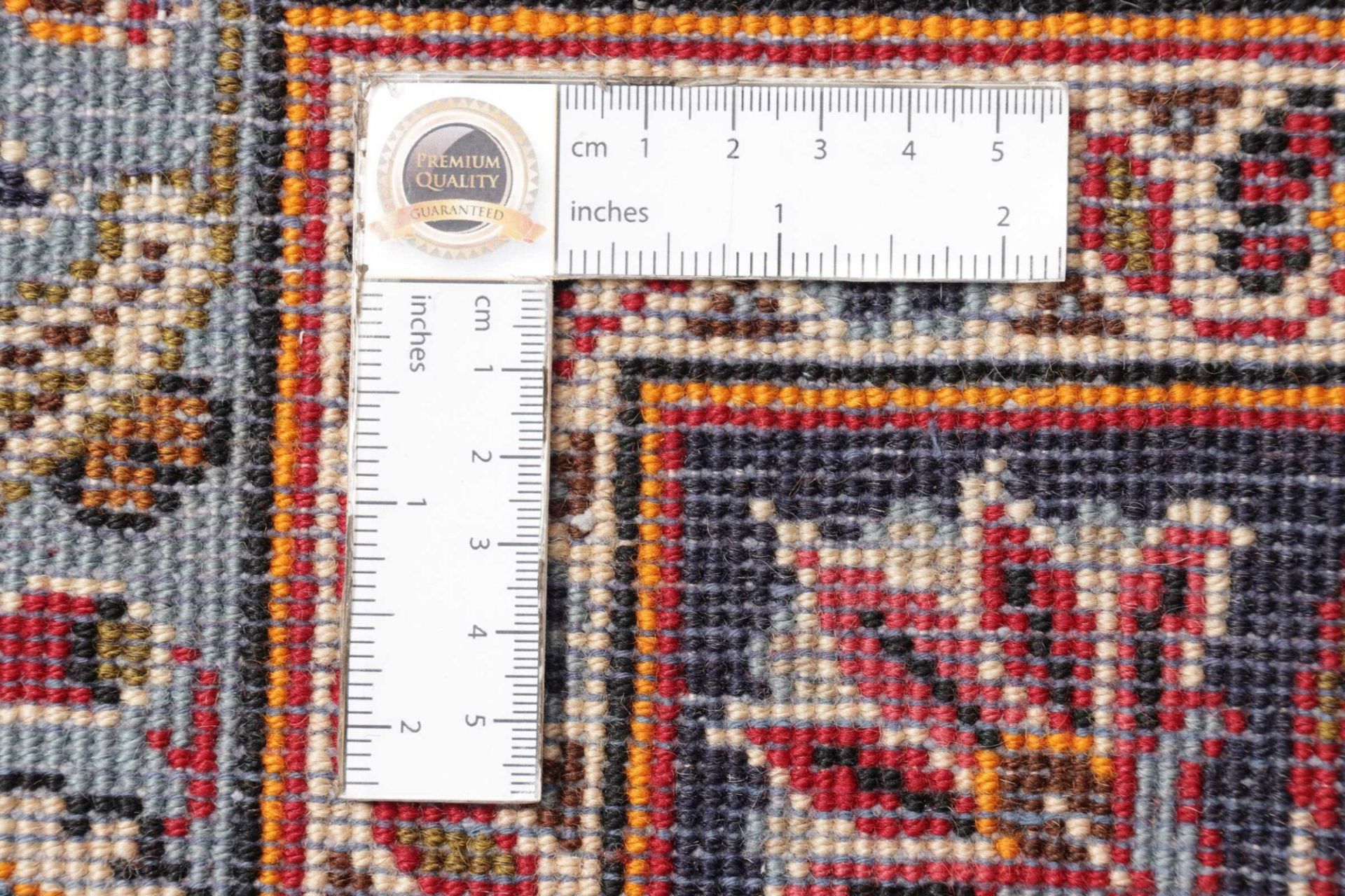 Handgeknüpfter Kashan Perserteppich, 247 × 342 cm, Wolle