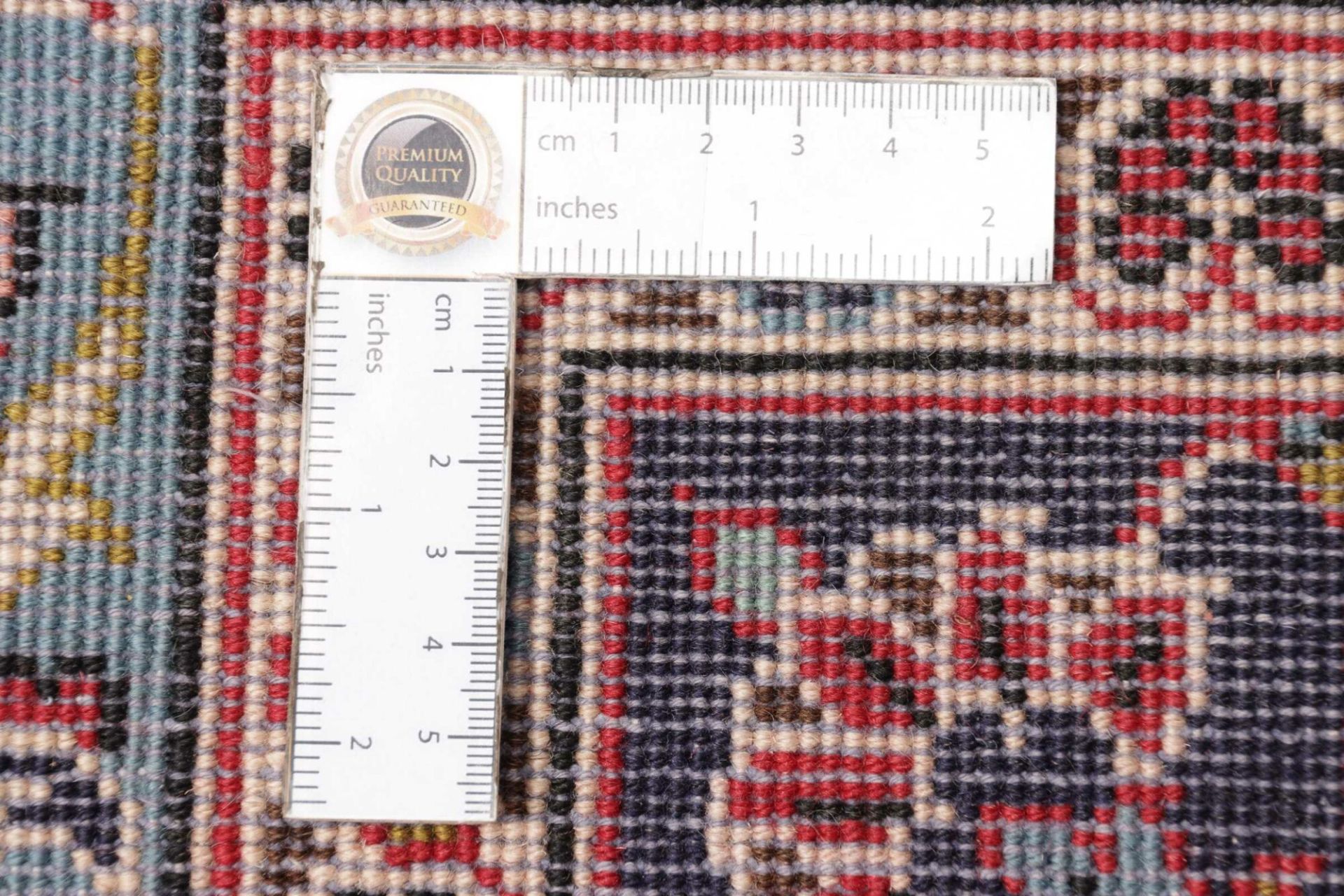 Handgeknüpfter Kashan Perserteppich 246 × 351 cm