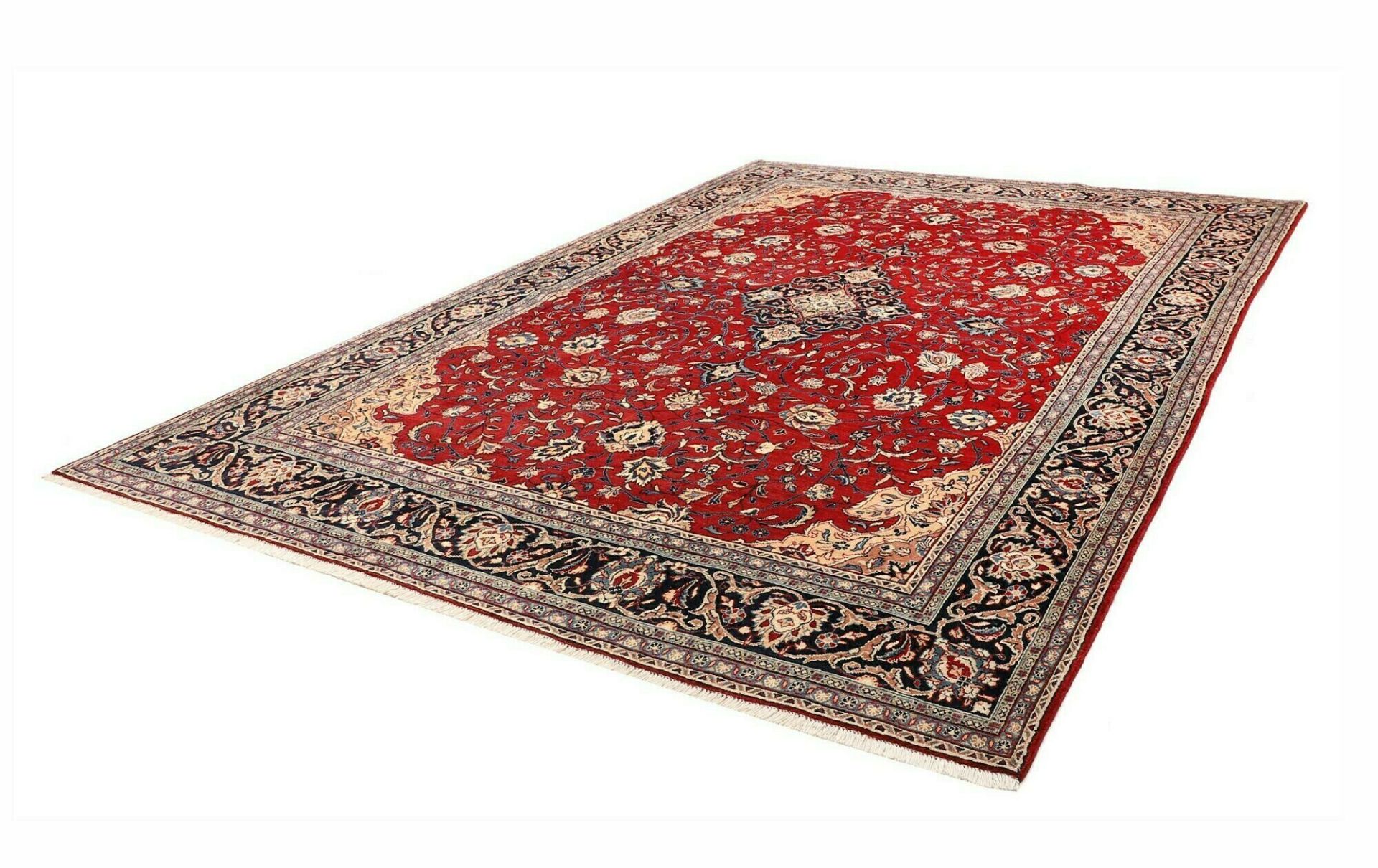 perserteppich-sarough-251-x-349-cm-schurwolle-handgeknupft-5 Handgeknüpfter Sarough Perserteppich 251 × 349 cm
