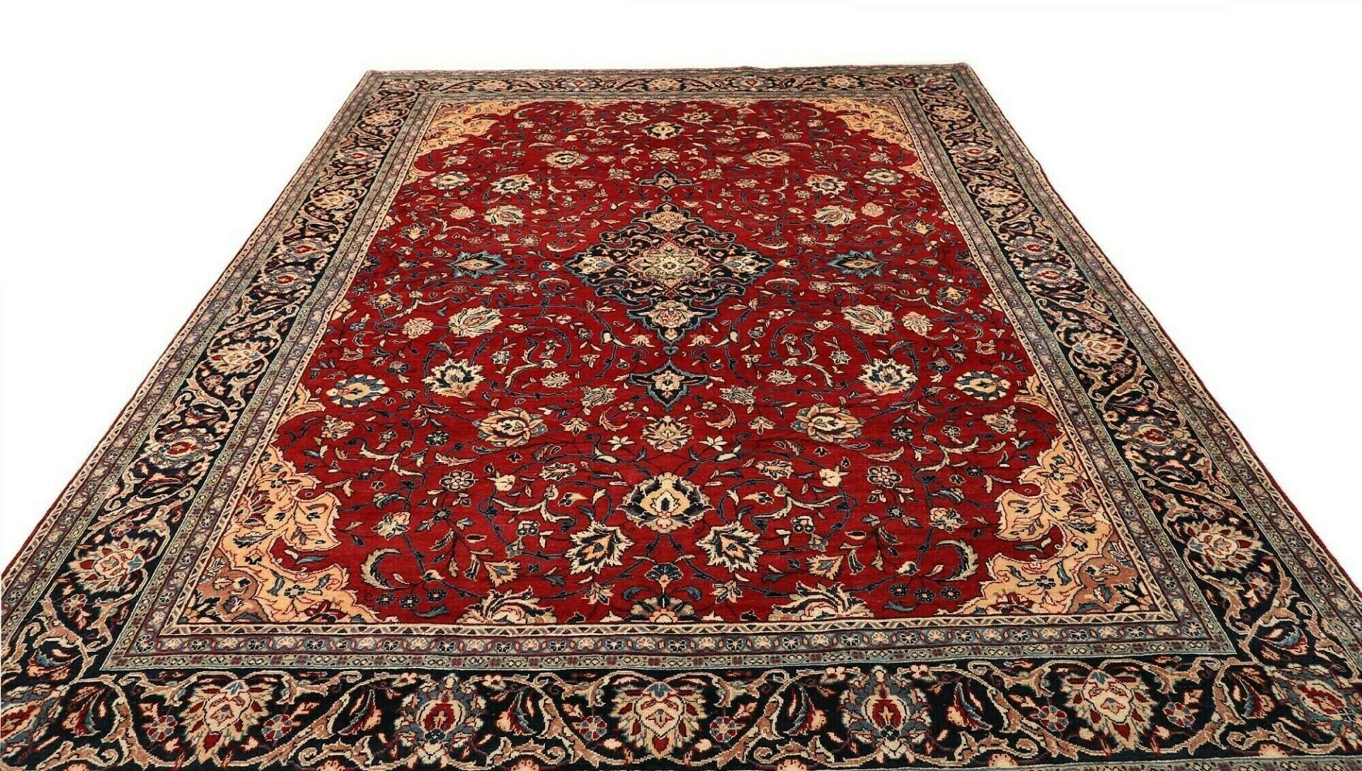 perserteppich-sarough-251-x-349-cm-schurwolle-handgeknupft-8 Handgeknüpfter Sarough Perserteppich 251 × 349 cm