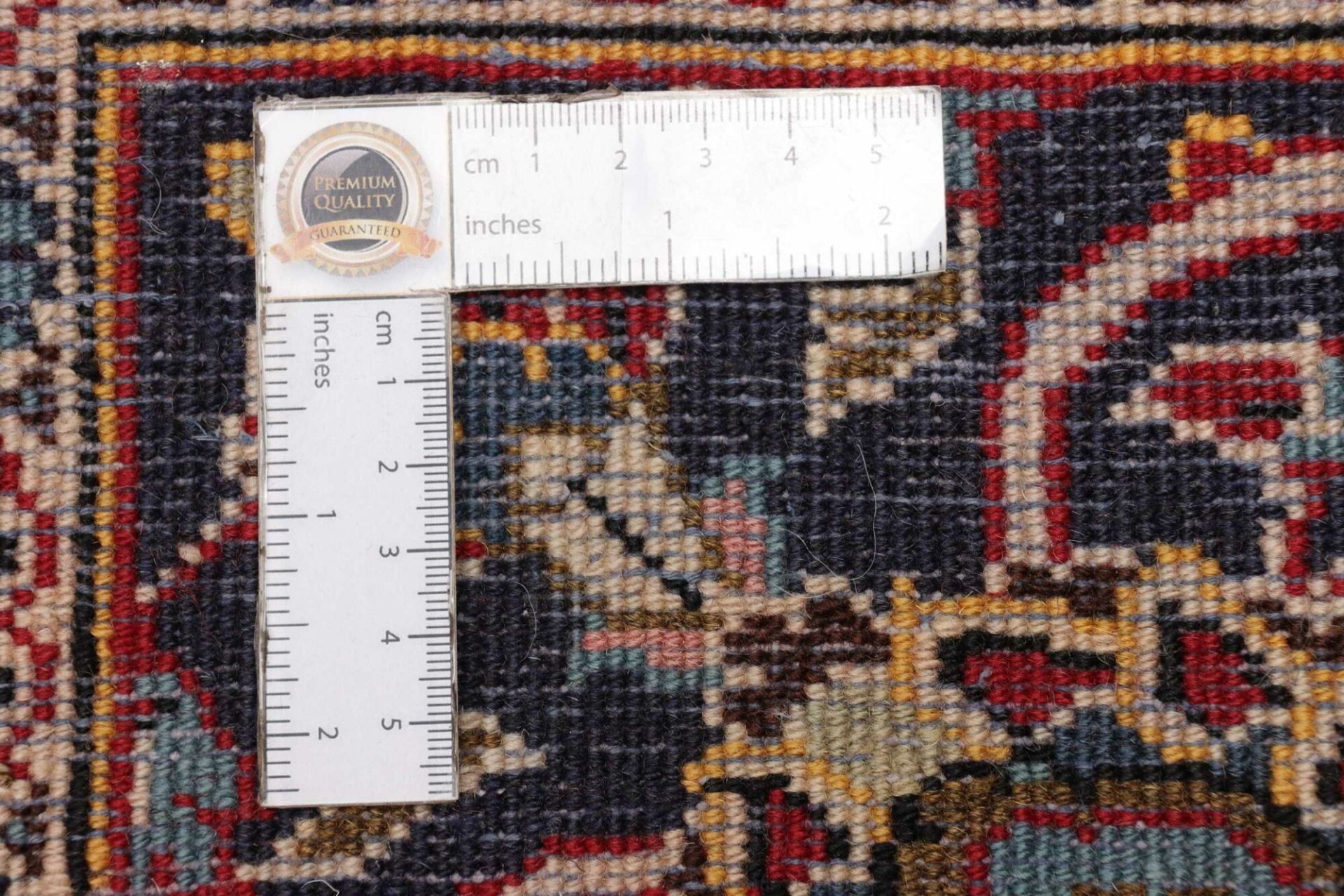 Kashan Perserteppich 251 × 333 cm aus Wolle, handgeknüpft