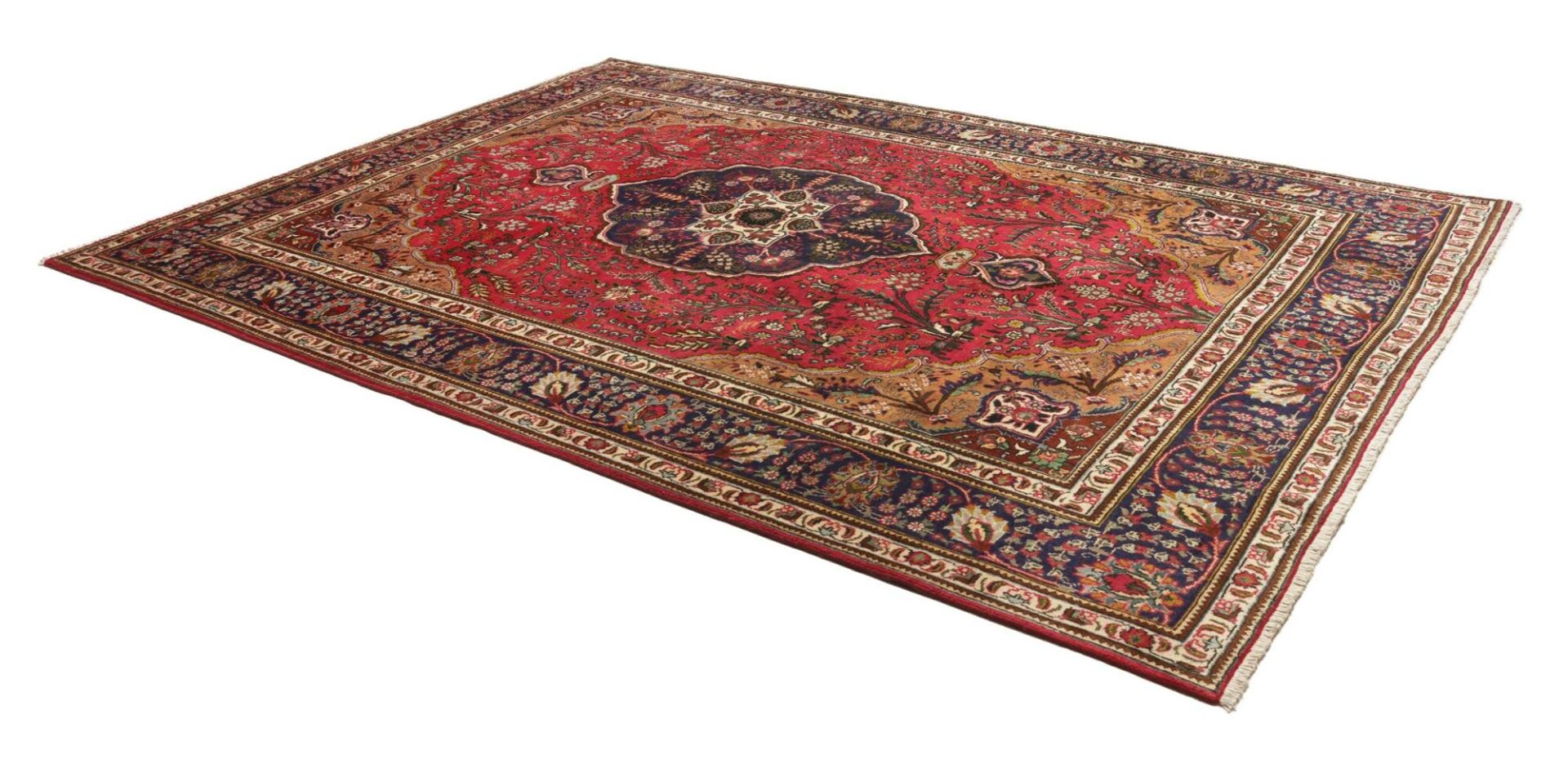 Täbriz Perserteppich aus Iran, 251 × 341 cm