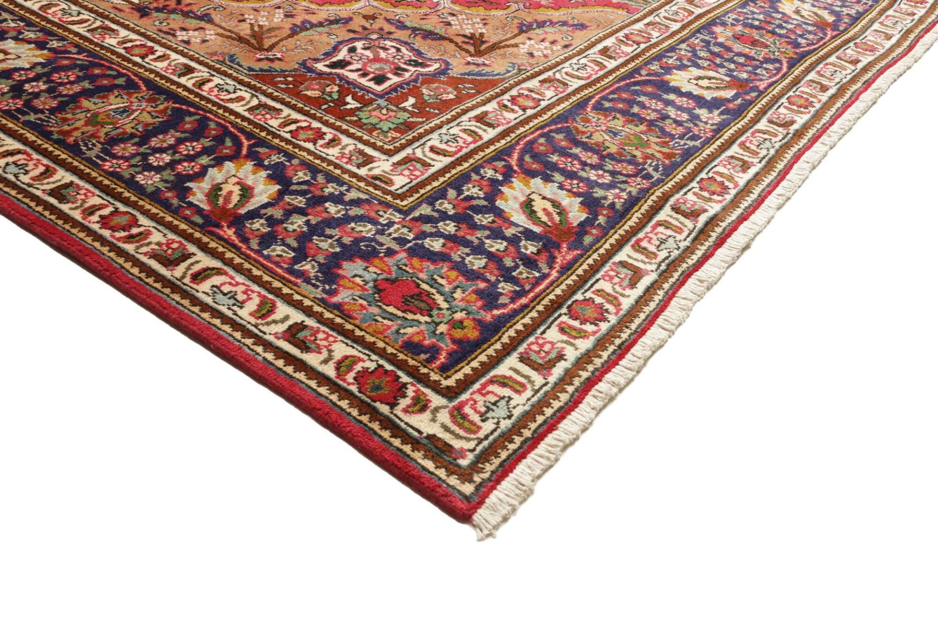 Täbriz Perserteppich aus Iran, 251 × 341 cm