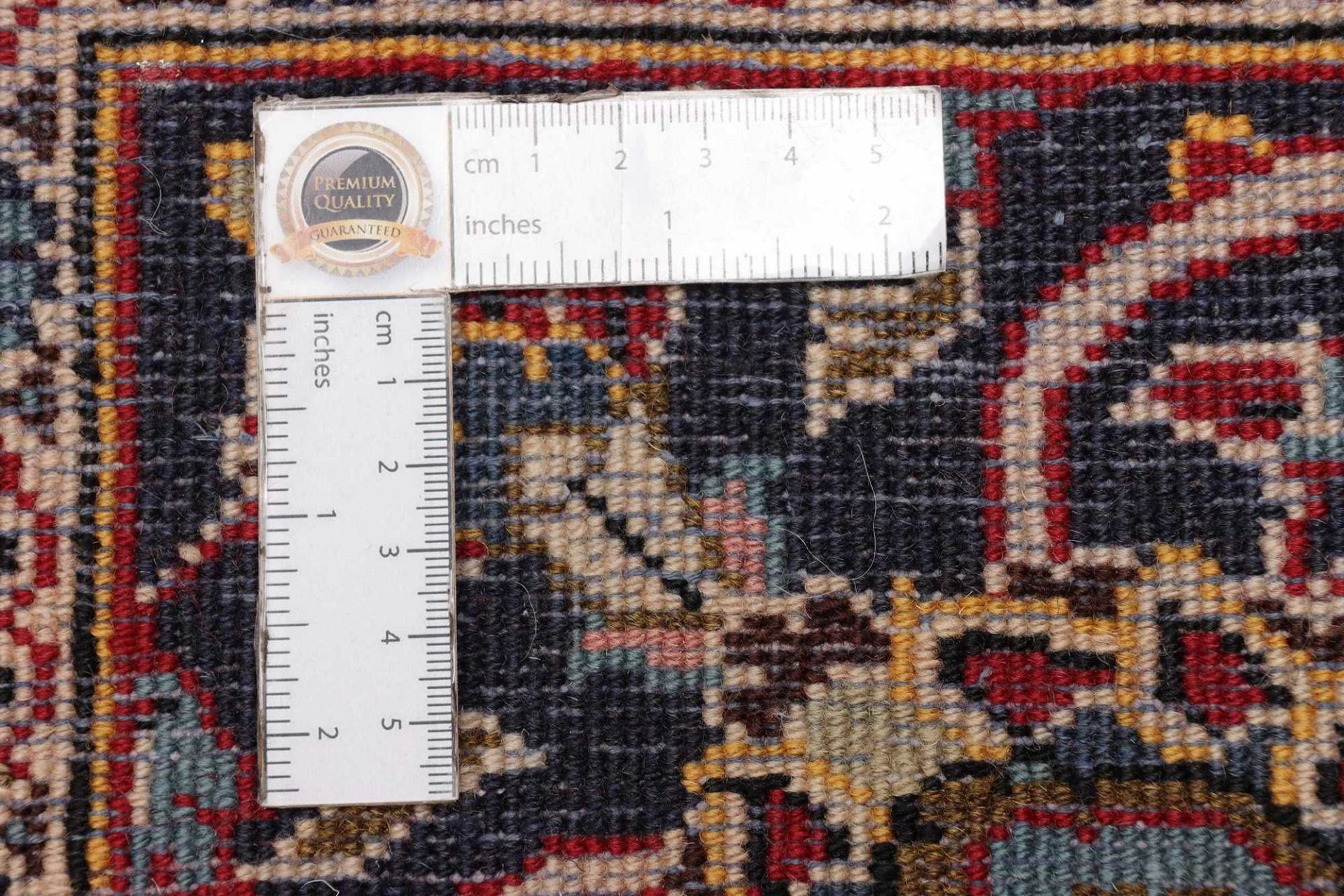 Kashan Perserteppich 244 × 362 cm aus Wolle, handgeknüpft