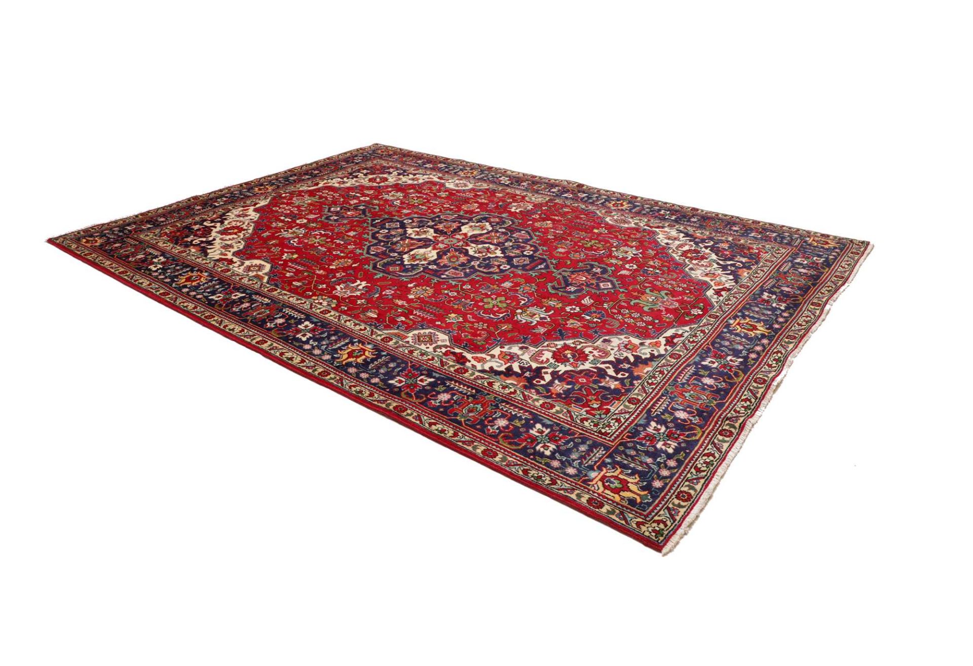 Täbriz Perserteppich aus Iran, 251 × 339 cm
