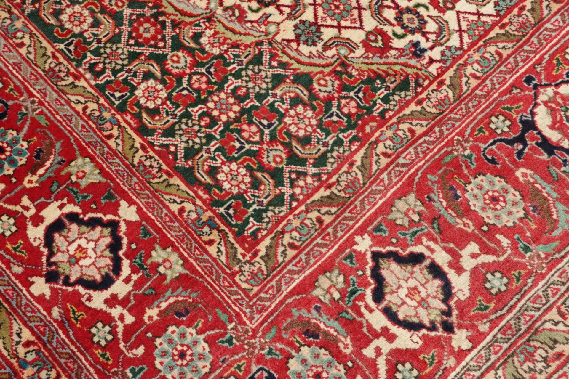 Handgeknüpfter Täbriz Perserteppich, 245 × 355 cm, Wolle